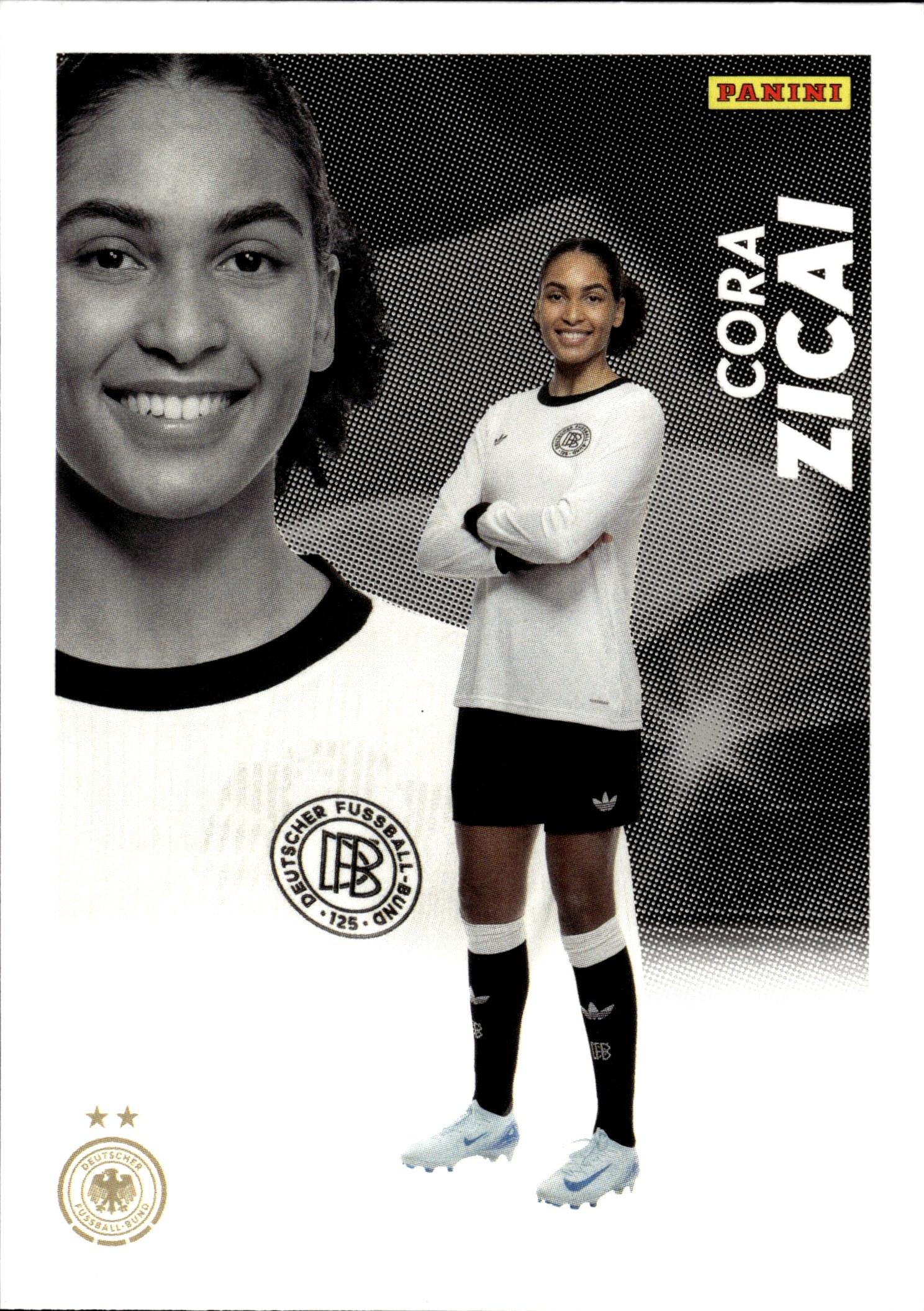 Cora Zicai - Panini DFB-Frauen Team-Set Base Set 2025, Nr. BA-26 (Art.-Nr. SG109810)