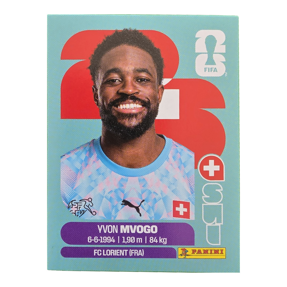 Yvon Mvogo - Schweiz, FIFA WM 2026, Nr. SUI3