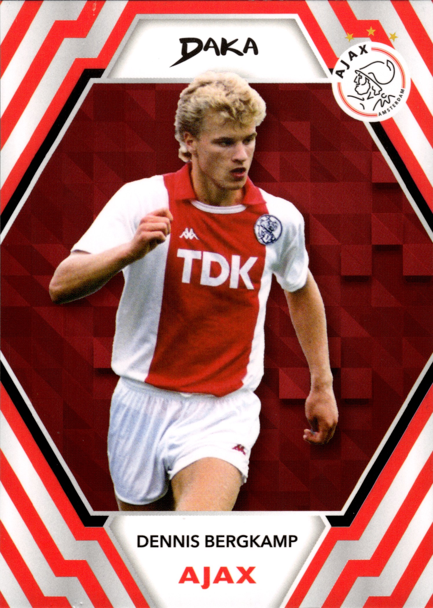 Dennis Bergkamp - DAKA Ajax Set Base Set 2024-25, Nr. NO-24 (Art.-Nr. SG110017)