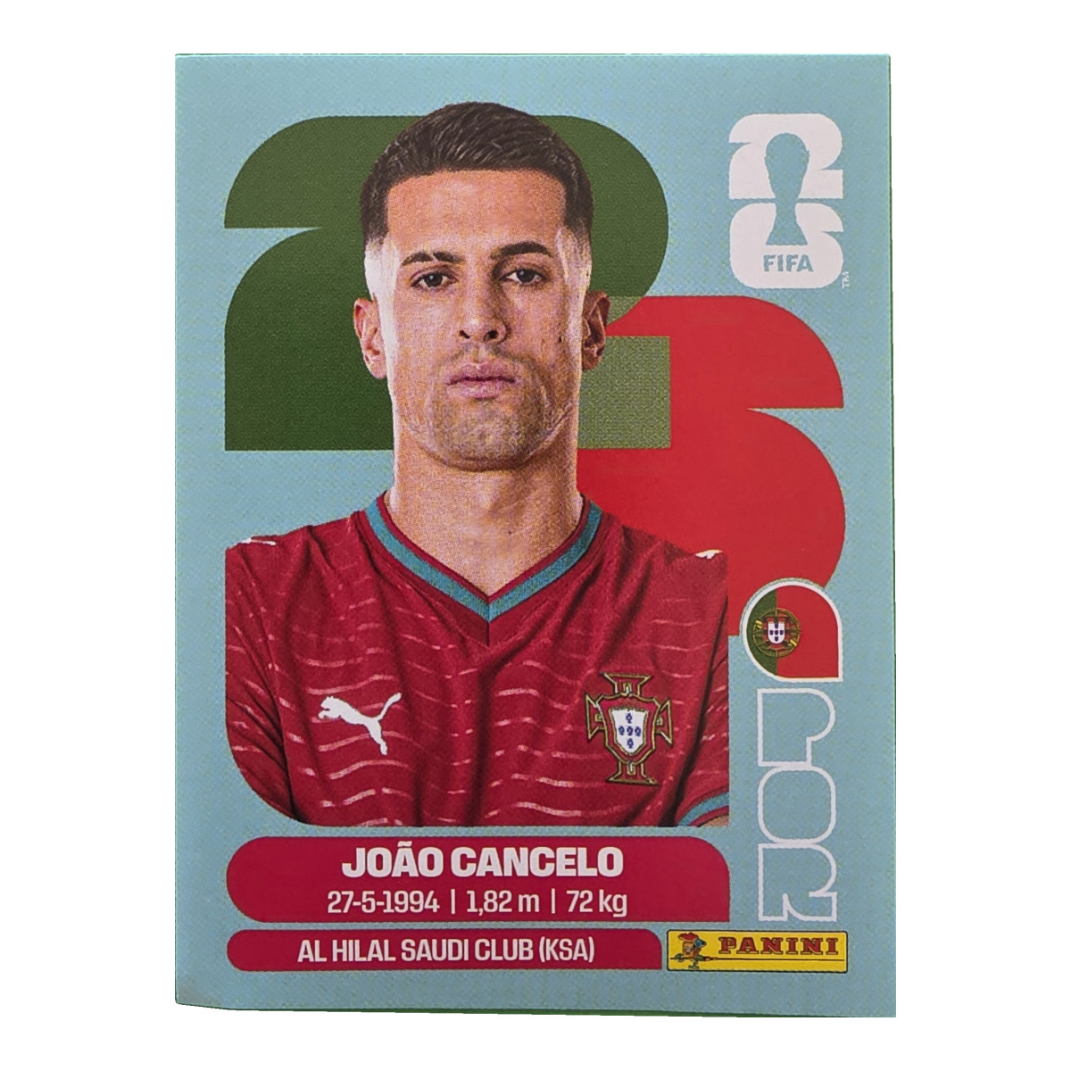 João Cancelo - Portugal, FIFA WM 2026, Nr. POR5