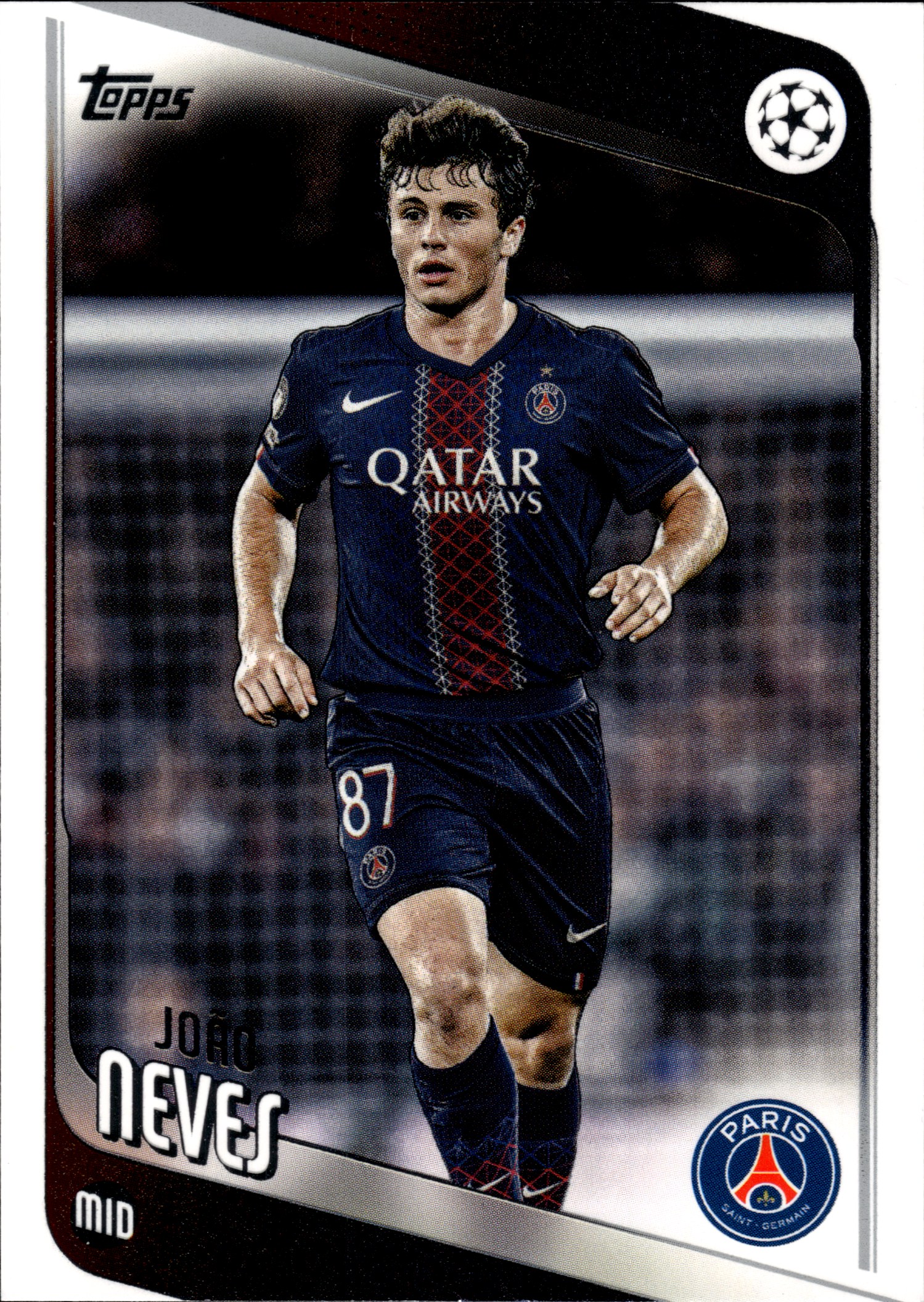 João Neves - Topps UEFA Club Competitions Base Set 2025-26, Nr. 14 (Art.-Nr. SG109266)