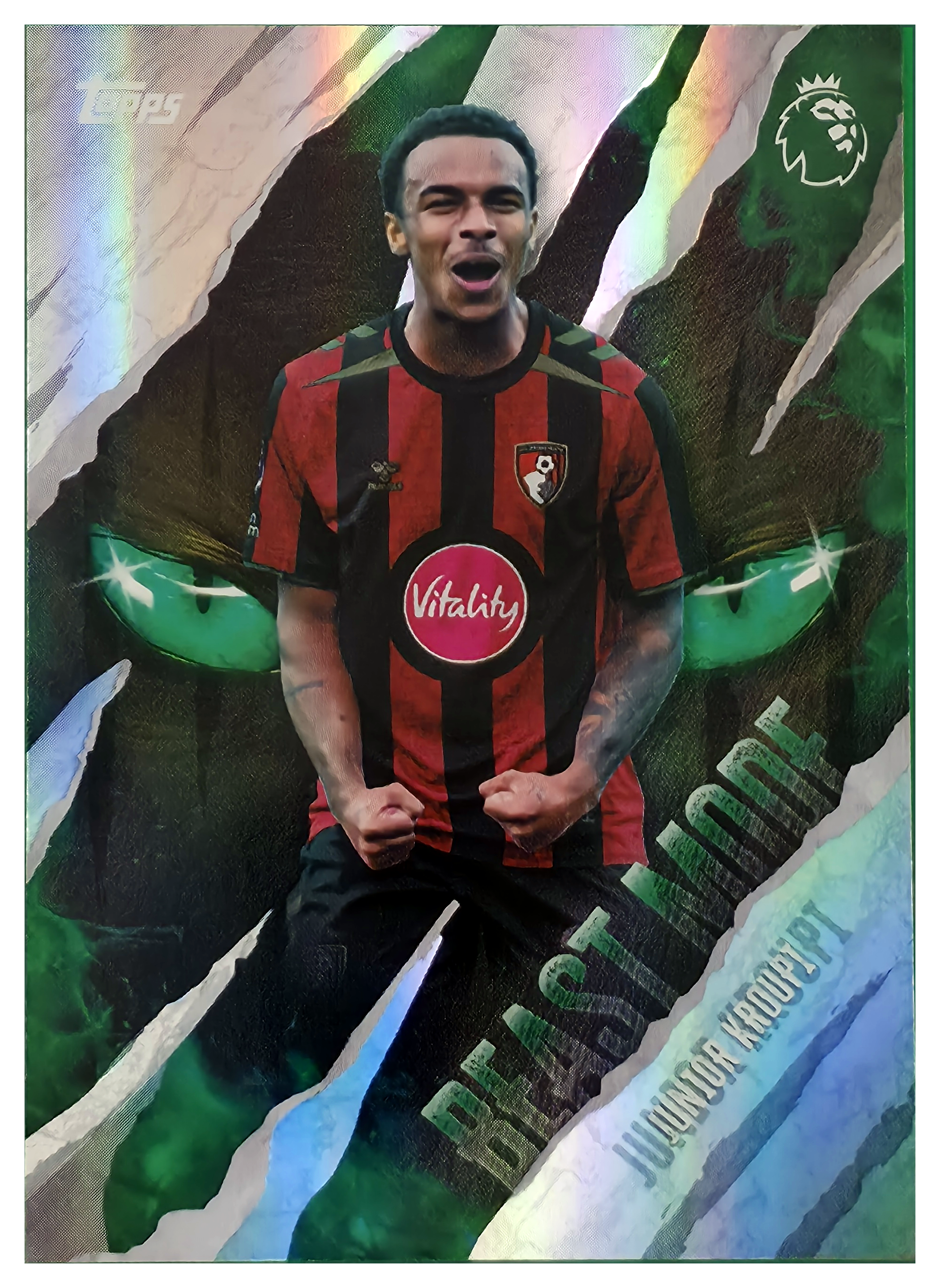 Junior Kroupi - Topps Flagship Premier League Beast Mode 2026-27, Nr. BM 5 – Insert