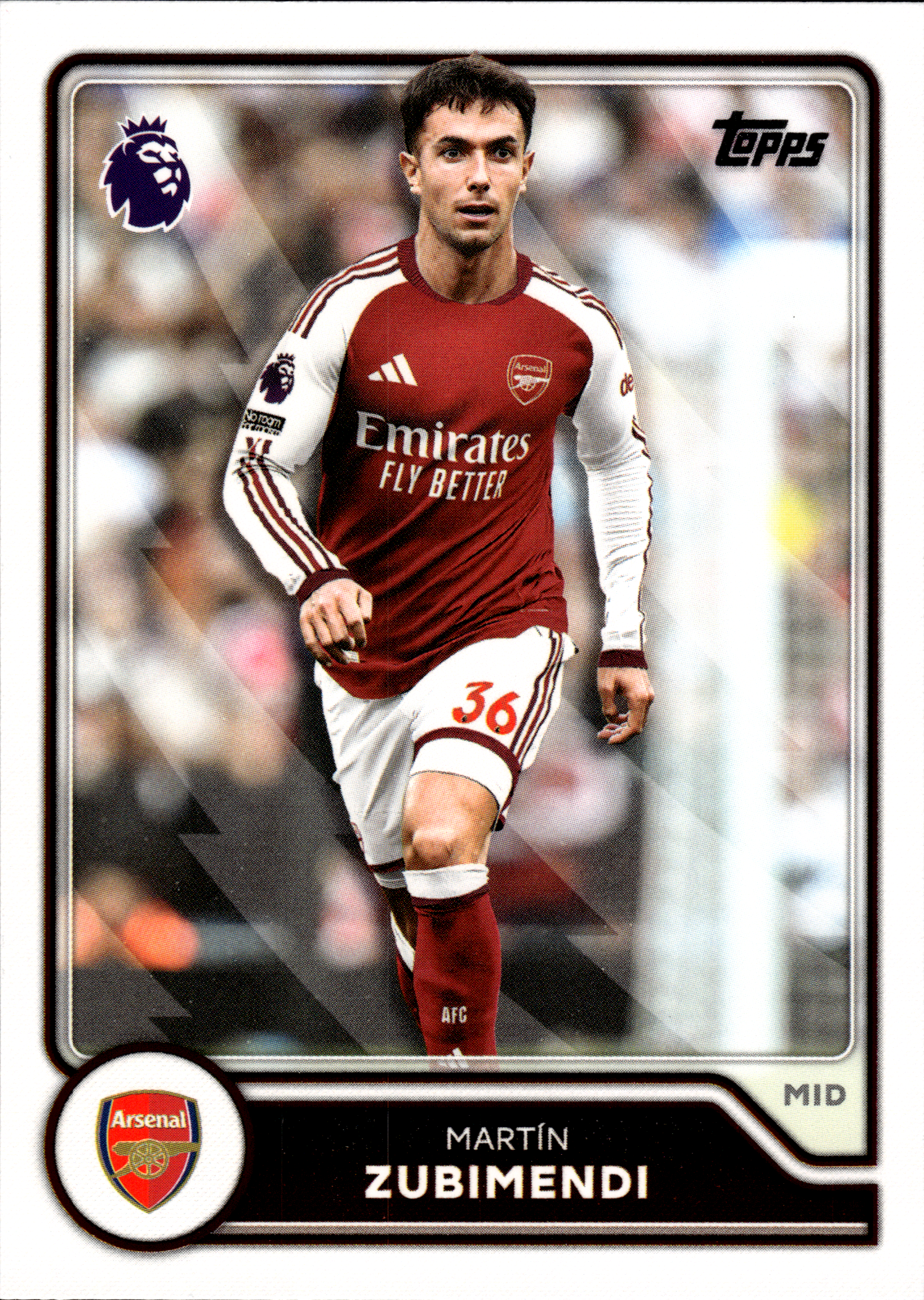 Martín Zubimendi - Topps Flagship Premier League Base Set 2026-27, Nr. 26 (Art.-Nr. SG104602)