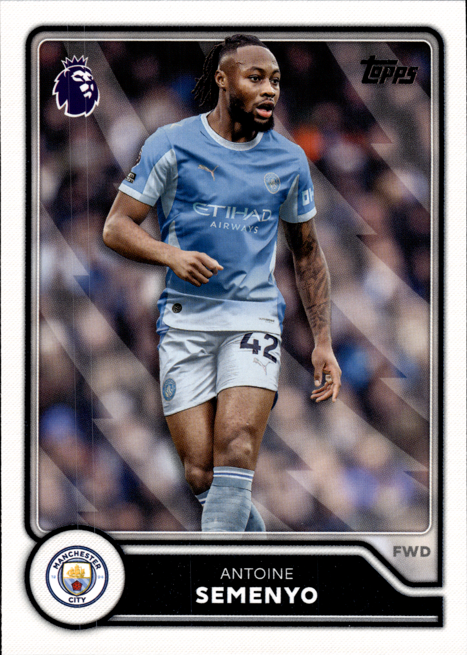 Antoine Semenyo - Topps Flagship Premier League Base Set 2026-27, Nr. 185 (Art.-Nr. SG105498)