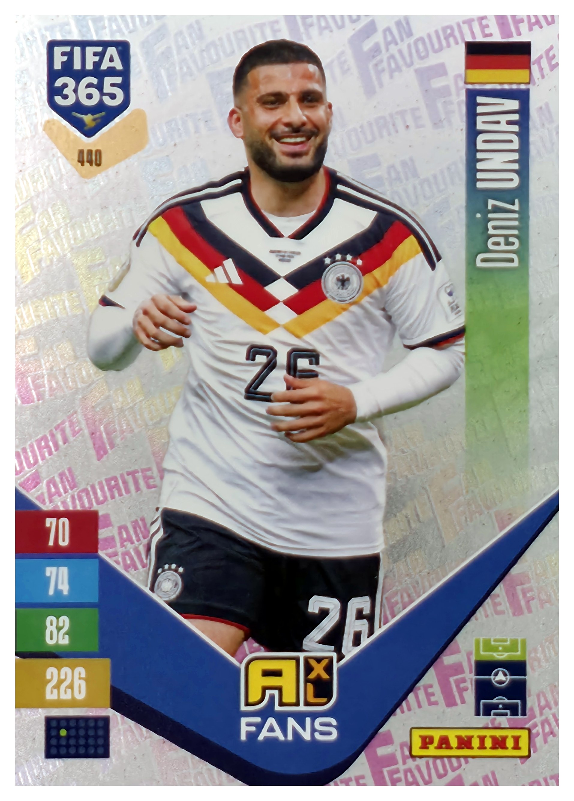 Deniz Undav - Panini Adrenalyn XL FIFA 365 Fan Favourites 2026-27, Nr. 440 – Insert (Art.-Nr. SG110523)