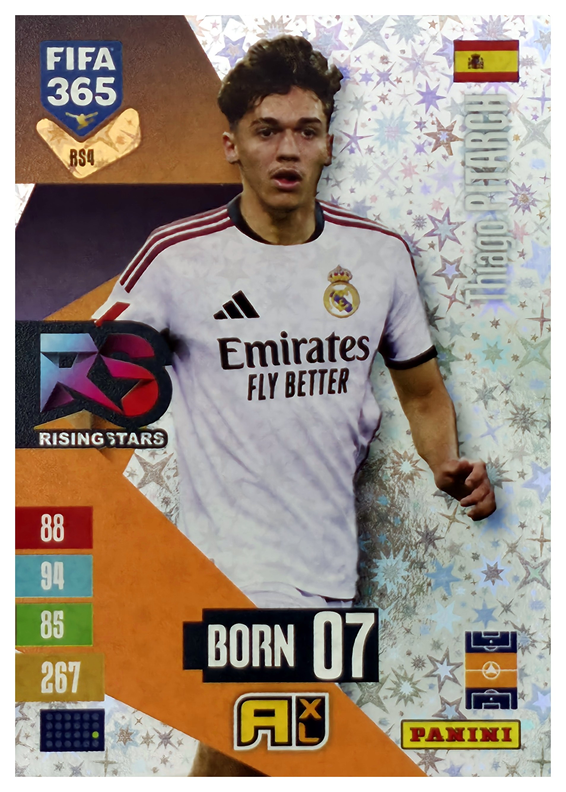 Thiago Pitarch - Panini Adrenalyn XL FIFA 365 Rising Stars 2026-27, Nr. RS4 – Insert (Art.-Nr. SG110406)