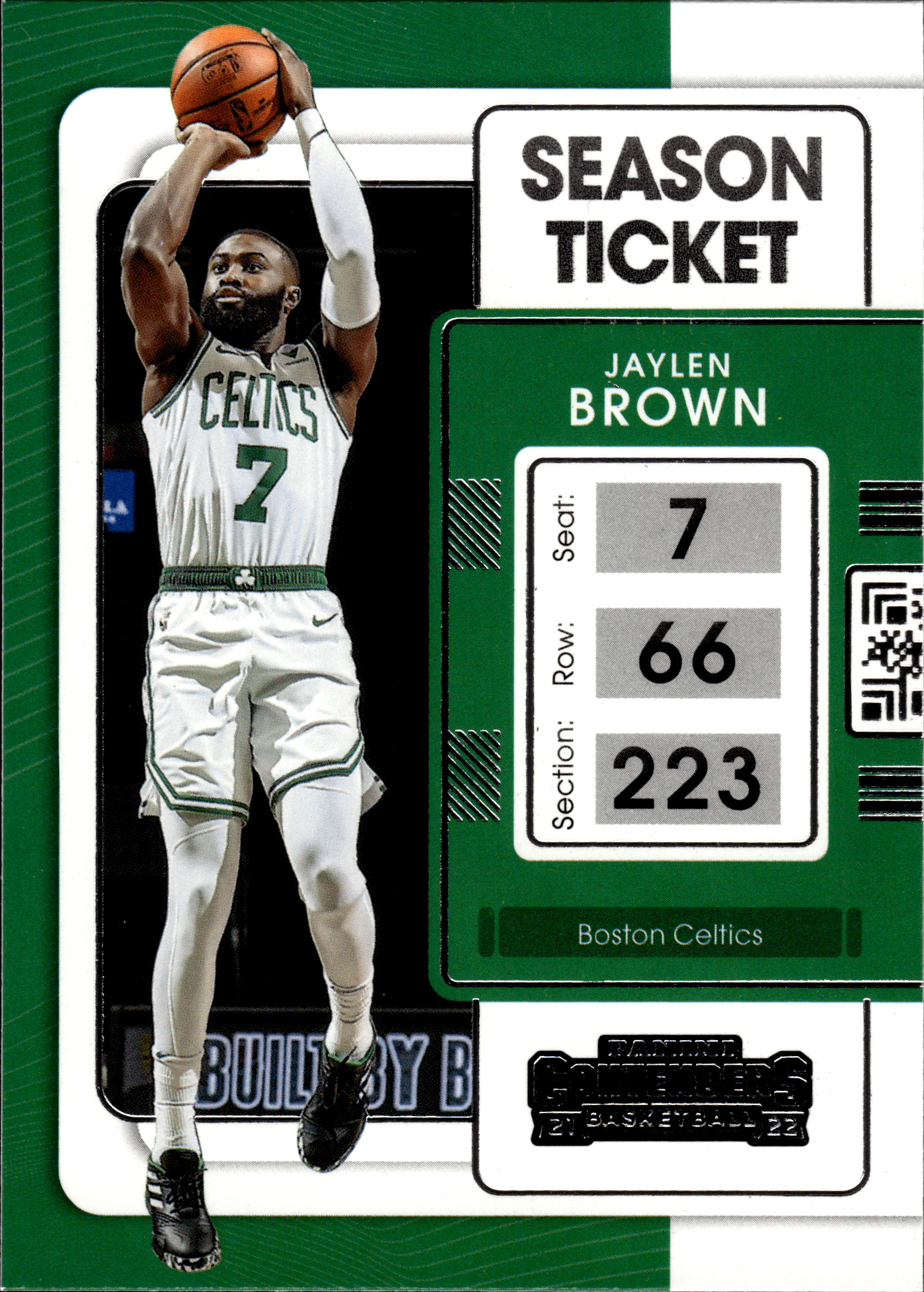 Jaylen Brown - Panini Contenders Season Ticket 2021-22, Nr. 34 (Art.-Nr. SG103619)
