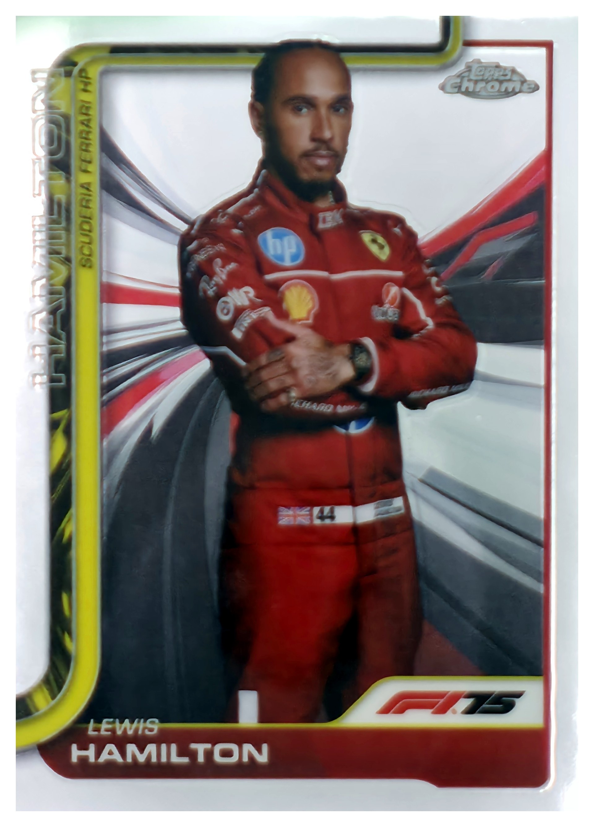 Lewis Hamilton - Topps Chrome Formula 1 Base Set 2025, Nr. 4 (Art.-Nr. SG108979)