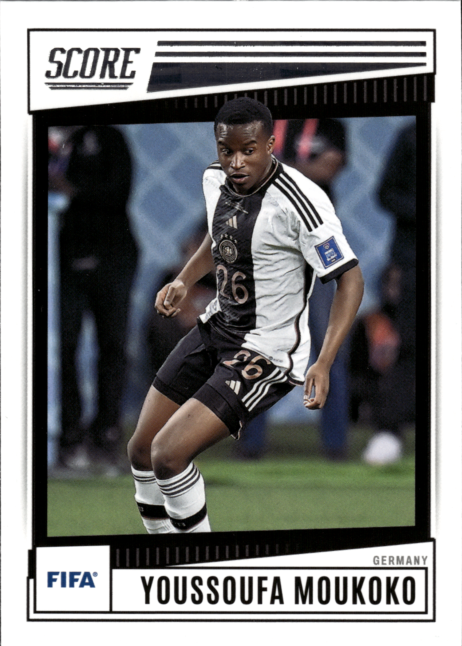 Youssoufa Moukoko - Panini Score FIFA Base Set 2022-23, Nr. 83 (Art.-Nr. SG102585)