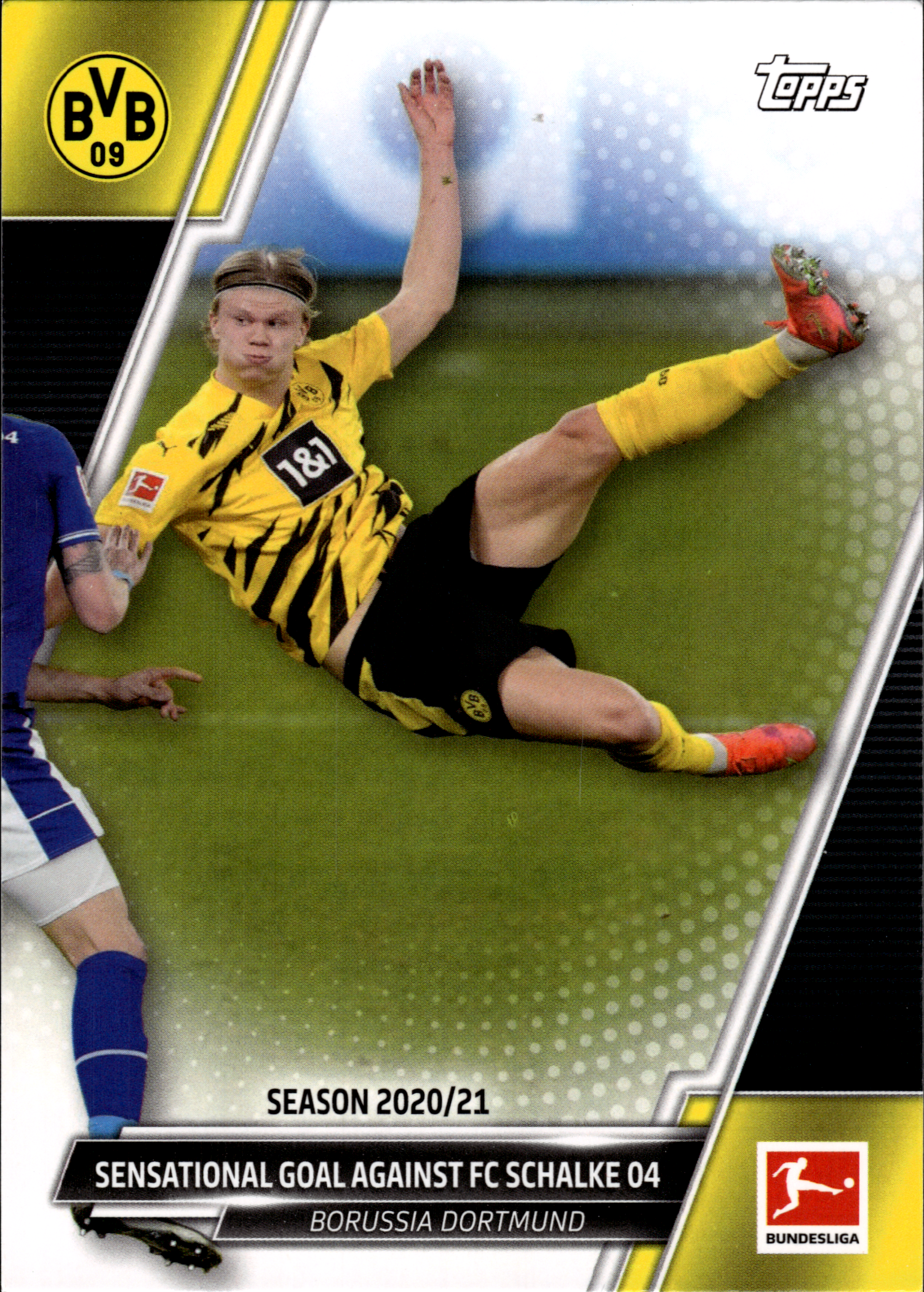 Erling Haaland - Topps Bundesliga Special Moments of the Season 2021-22, Nr. 190 – Insert (Art.-Nr. SG106376)
