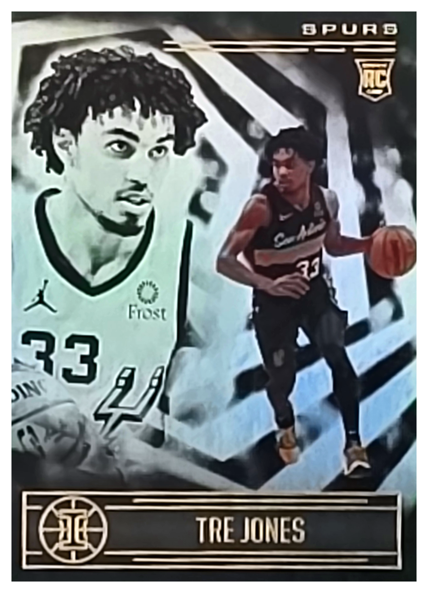 Tre Jones - Panini Illusions Base Set 2020-21, Nr. 198 – Rookie Card (Art.-Nr. SG104479)