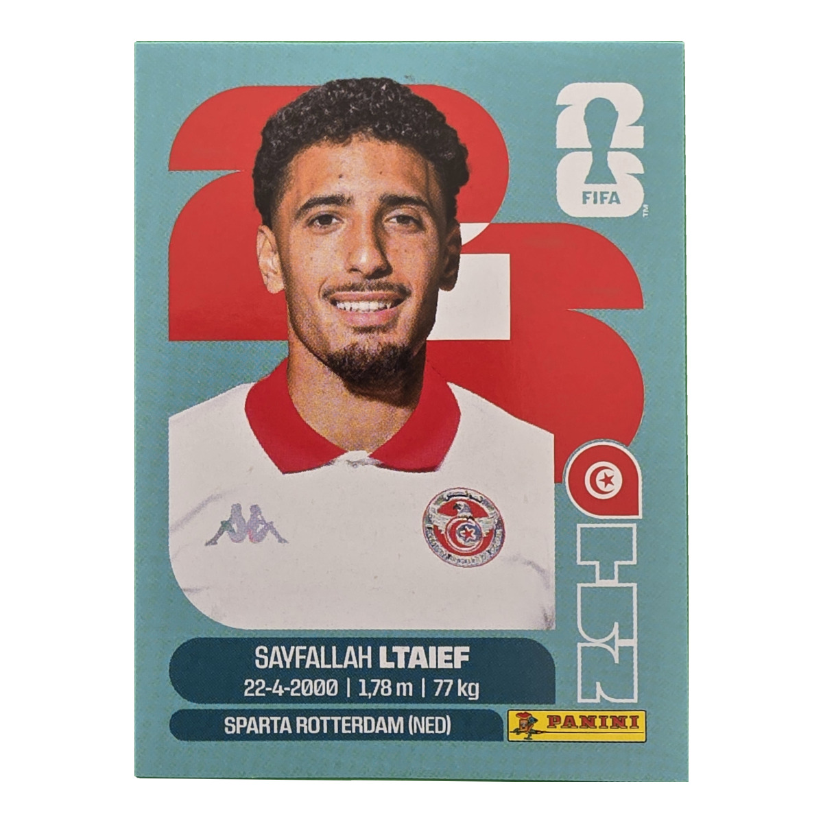 Sayfallah Ltaief - Tunesien, FIFA WM 2026, Nr. TUN19