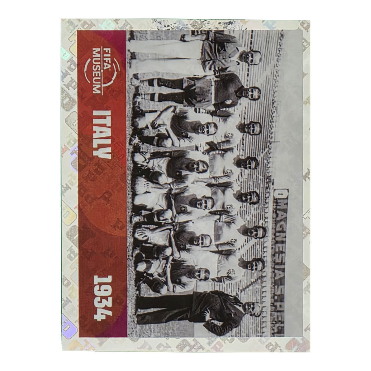 Italy 1934 - FIFA World Cup History, FIFA WM 2026, Nr. FWC9 – Glitzer-Optik