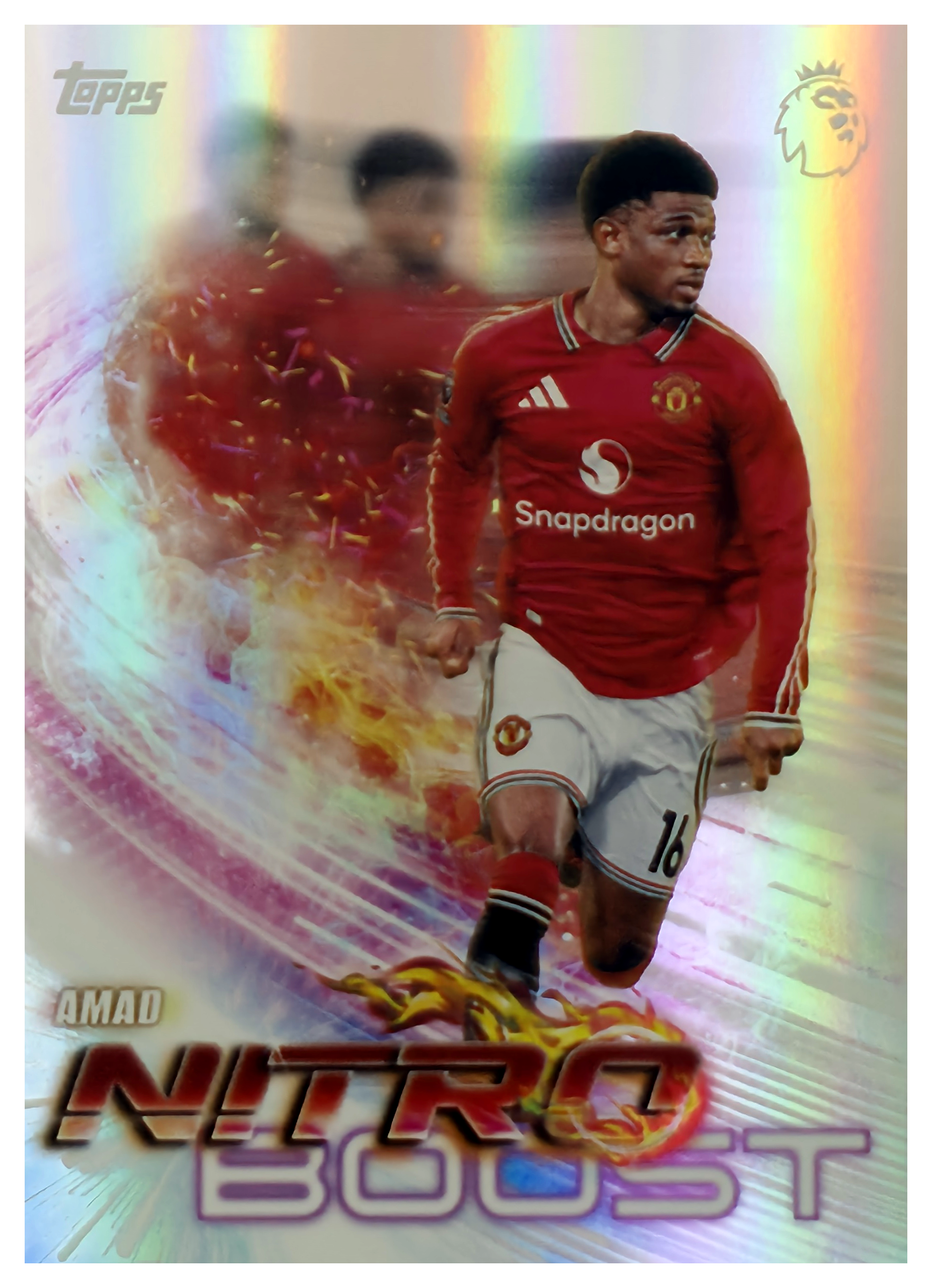 Amad - Topps Flagship Premier League Nitro Boost 2026-27, Nr. NB 17 – Insert (Art.-Nr. SG105133)