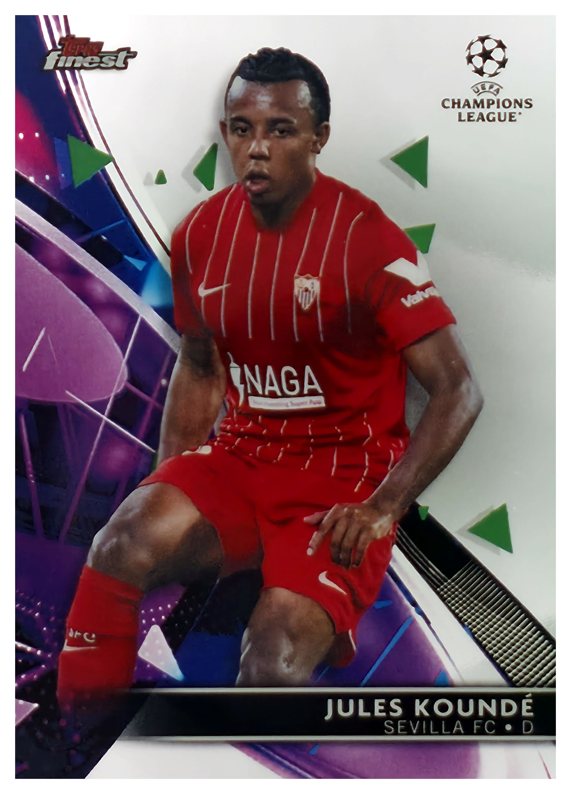 Jules Koundé - Topps Finest UEFA Champions League Base Set 2021-22, Nr. 81 (Art.-Nr. SG108164)