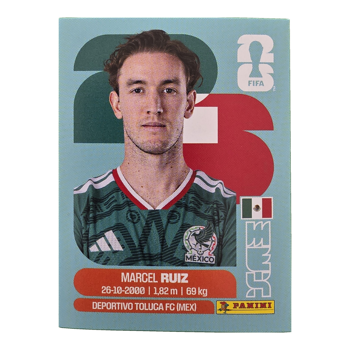 Marcel Ruiz - Mexiko, FIFA WM 2026, Nr. MEX12