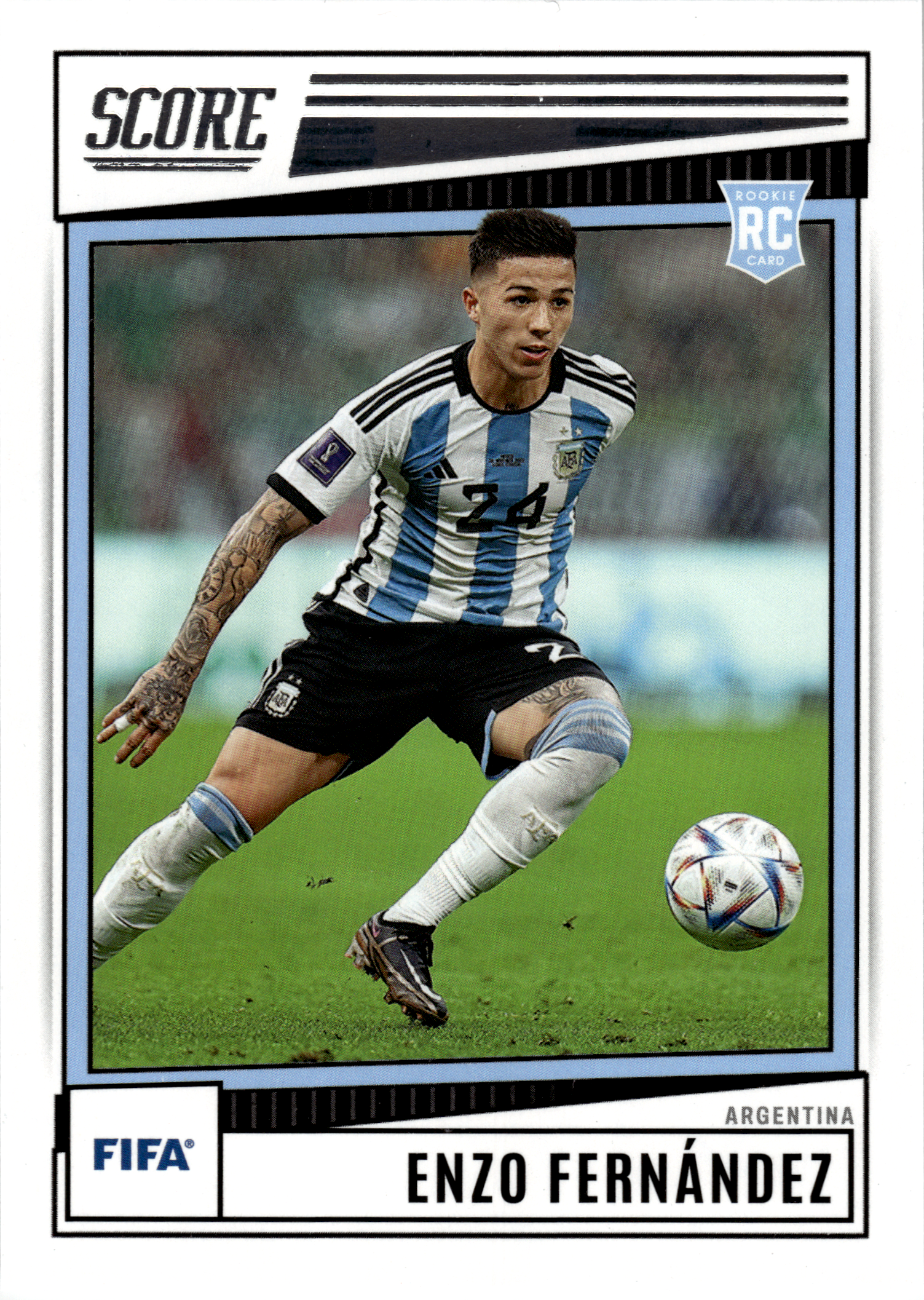 Enzo Fernández - Panini Score FIFA Soccer 2022-23, Nr. 95 (Art.-Nr. SG102758)