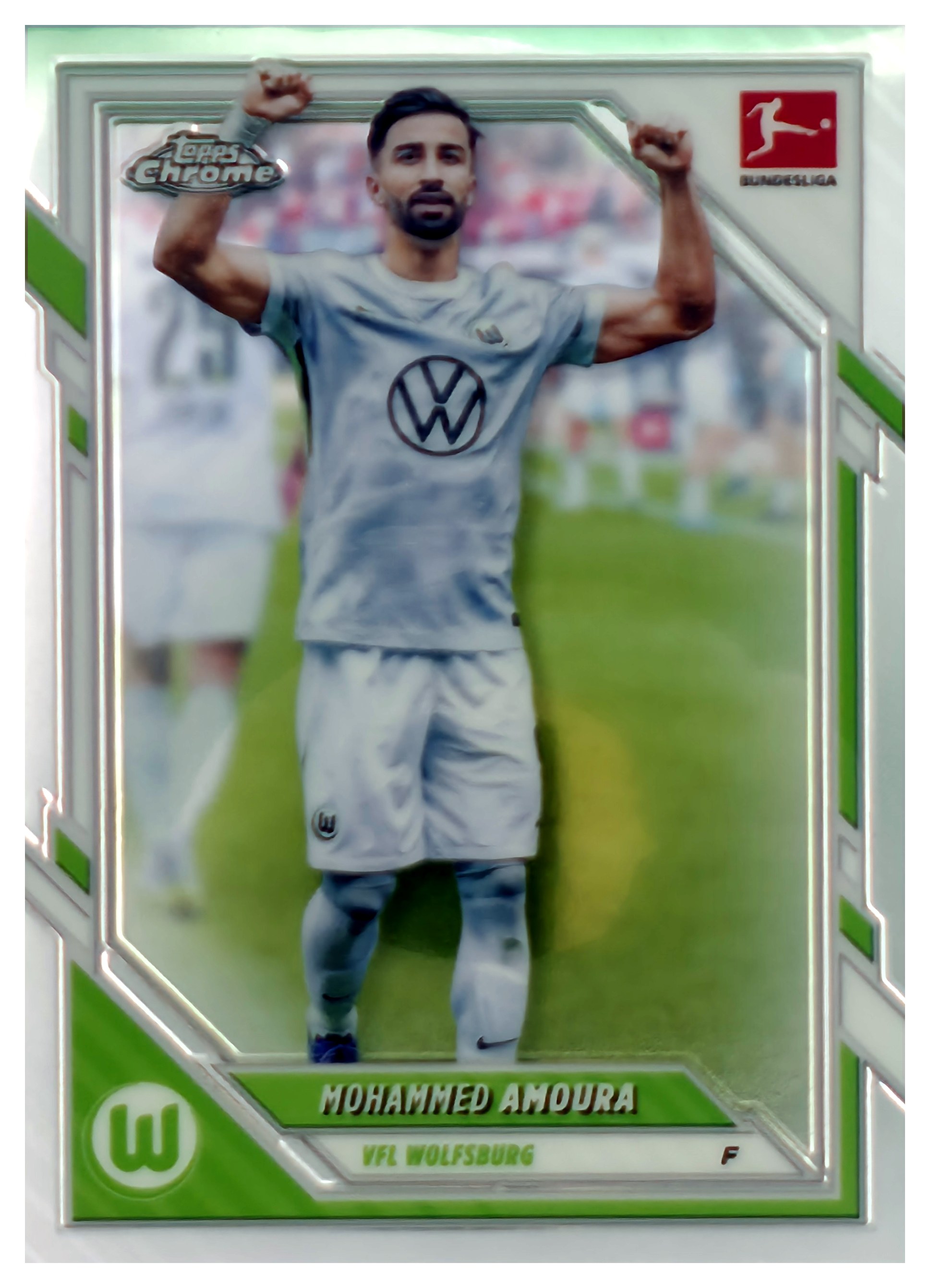Mohammed Amoura - Topps Chrome Bundesliga Base Set 2025-26, Nr. 98 (Art.-Nr. SG109481)