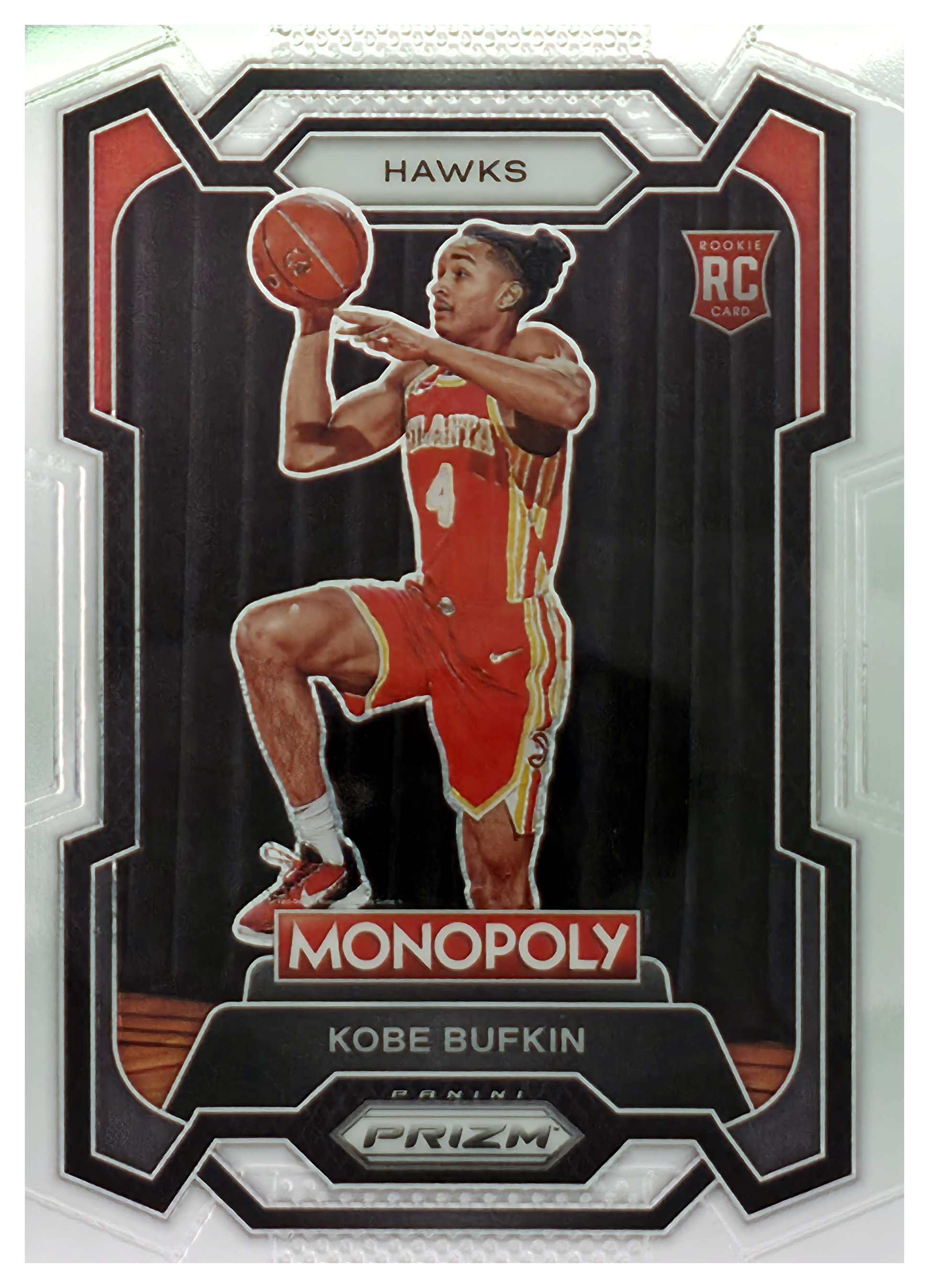 Kobe Bufkin - Panini Prizm Monopoly Base Set 2023-24, Nr. 6 – Rookie Card (Art.-Nr. SG106589)