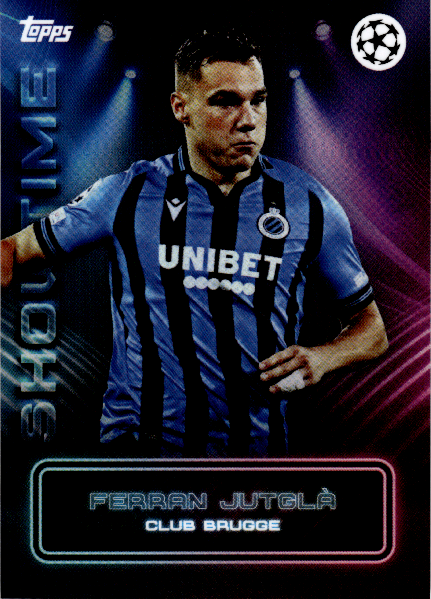 Ferran Jutglà - Topps UEFA Club Competitions Showtime 2023-24 (Art.-Nr. SG102945)