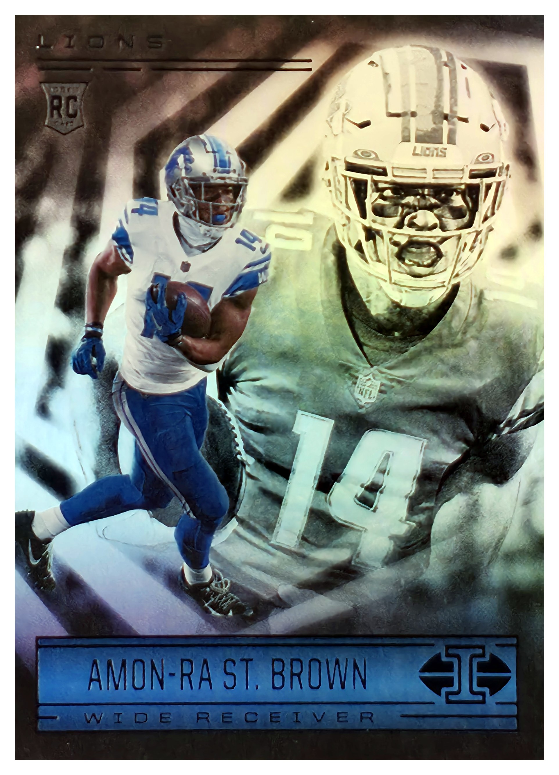 Amon-Ra St. Brown - Panini Illusions Base Set 2021, Nr. 86 – Rookie Card (Art.-Nr. SG106703)