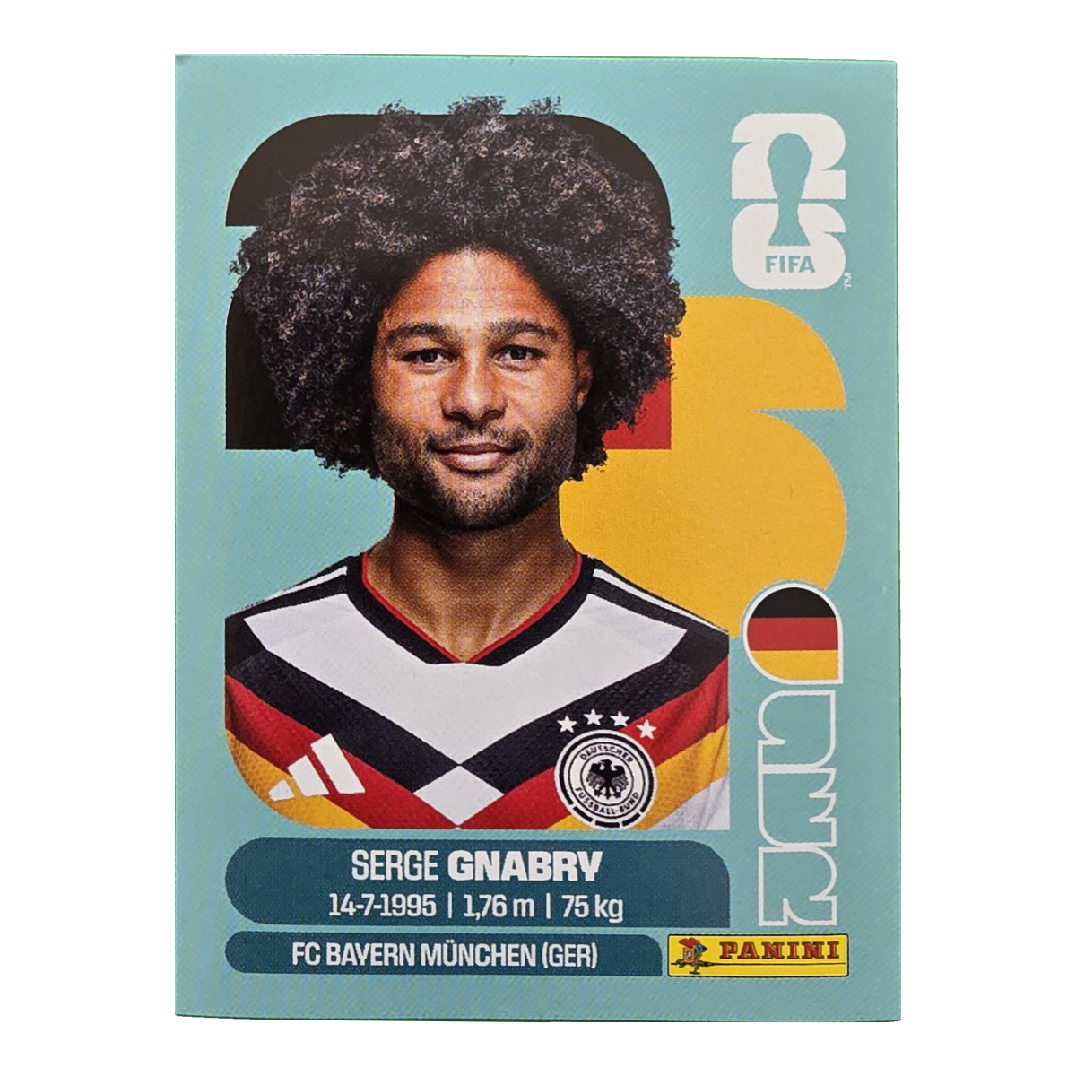 Serge Gnabry - Deutschland, FIFA WM 2026, Nr. GER16