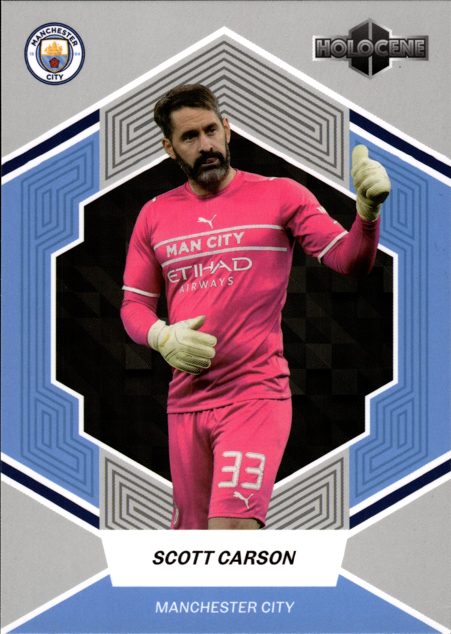 Scott Carson - DAKA Manchester City Set Holocene 2023-24, Nr. NO-3 (Art.-Nr. SG109970)