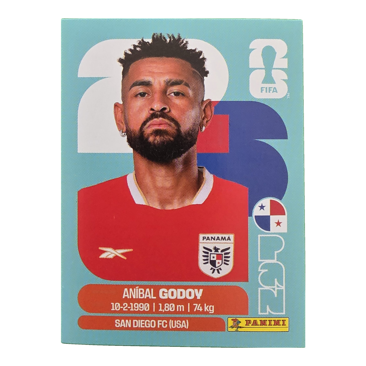 Aníbal Godoy - Panama, FIFA WM 2026, Nr. PAN11