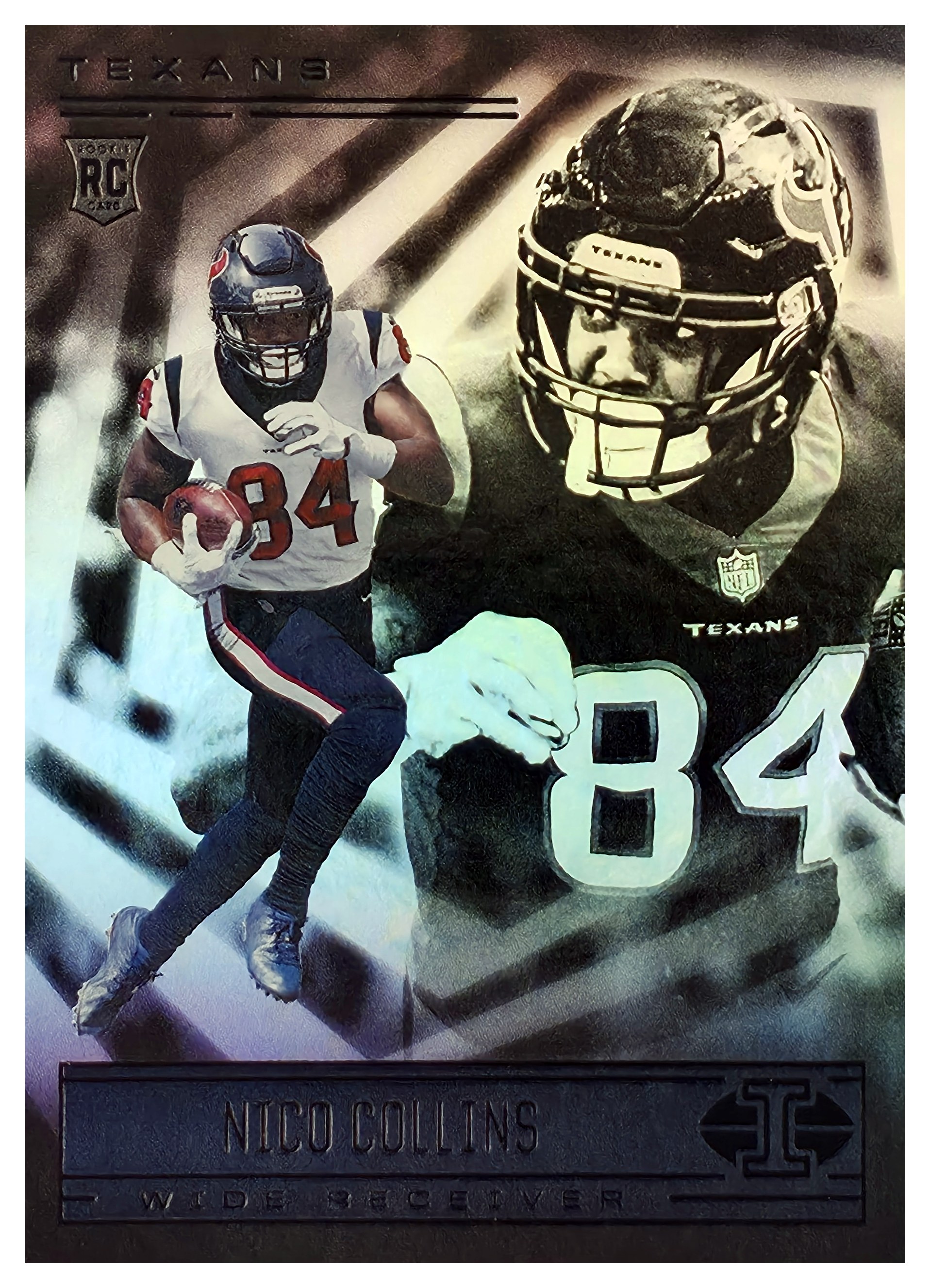 Nico Collins - Panini Illusions Base Set 2021, Nr. 88 – Rookie Card (Art.-Nr. SG106671)