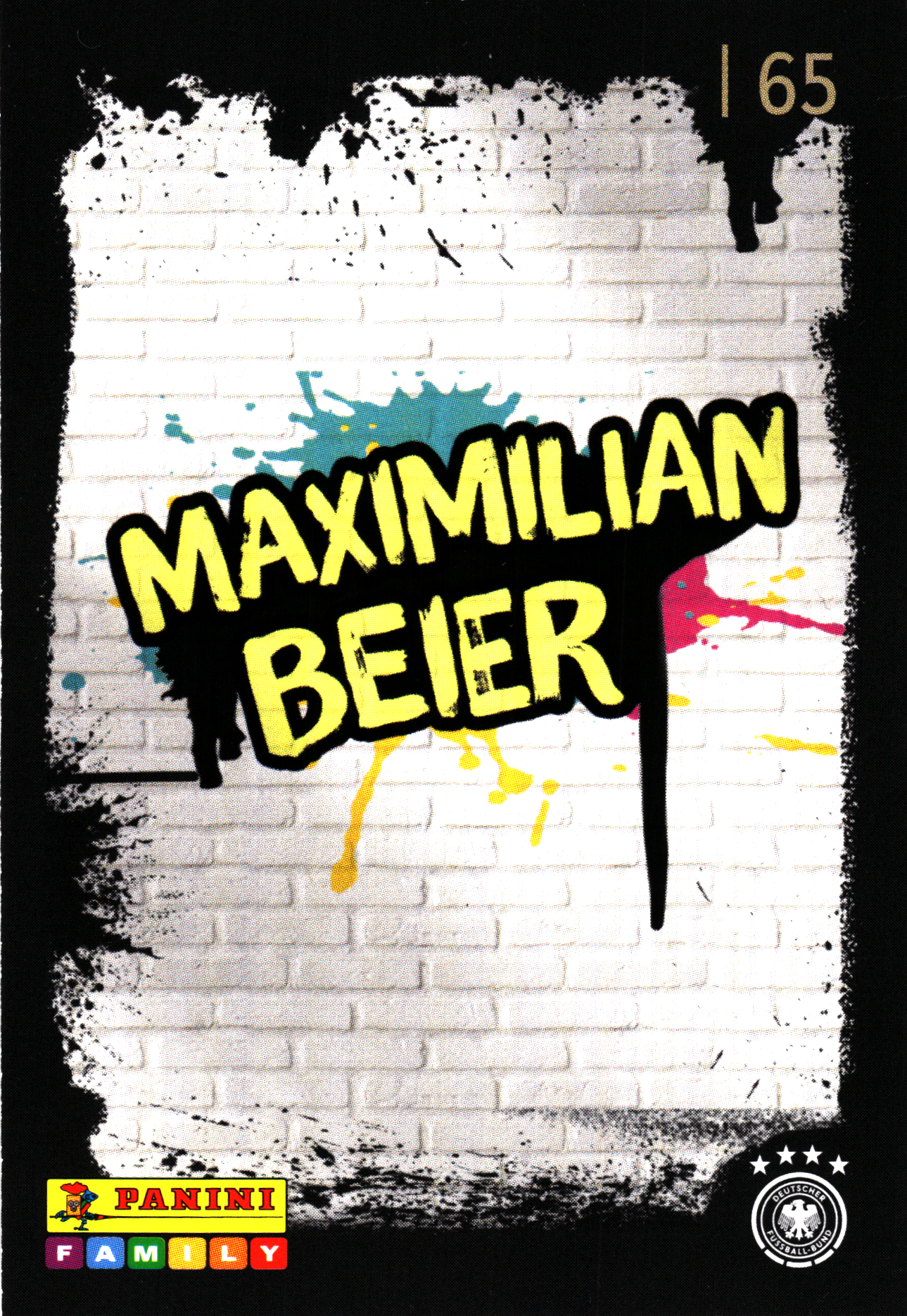Maximilian Beier - Panini FIFA World Cup DFB-Sammelkarten 2026, Nr. 65 – Chrome