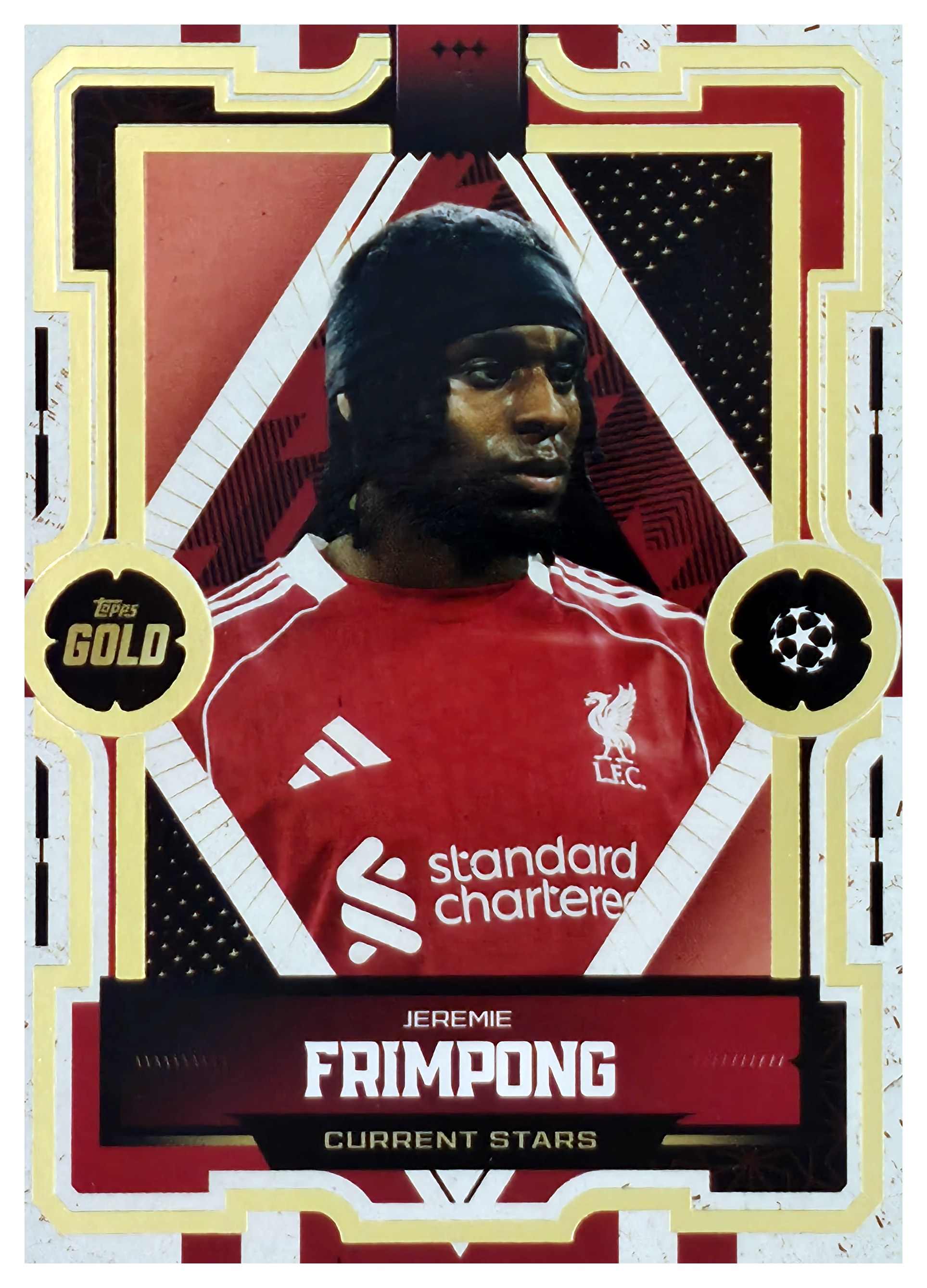Jeremie Frimpong - Topps Gold UEFA Club Competitions Current Stars 2025-26 (Art.-Nr. SG108124)