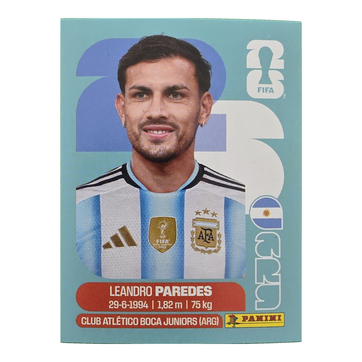 Leandro Paredes - Argentinien, FIFA WM 2026, Nr. ARG12