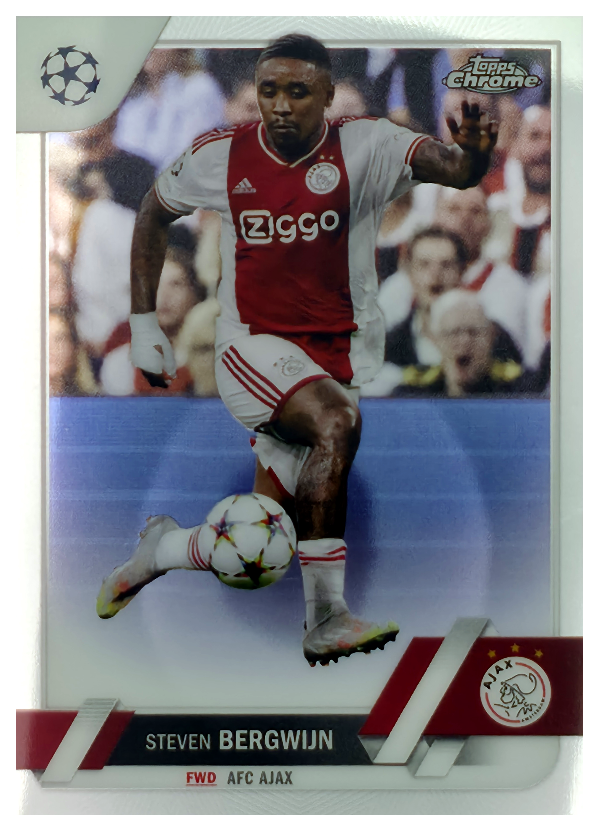 Steven Bergwijn - Topps Chrome UEFA Club Competitions Base Set 2022-23, Nr. 176 (Art.-Nr. SG105831)