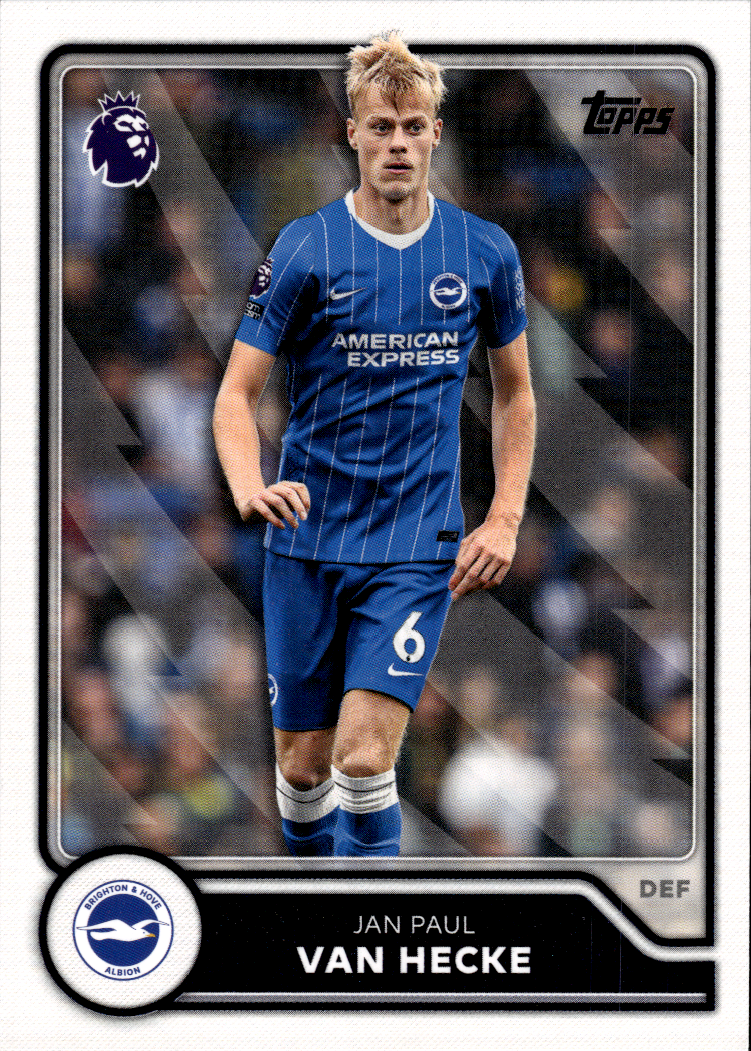 Jan Paul van Hecke - Topps Flagship Premier League Base Set 2026-27, Nr. 77 (Art.-Nr. SG105001)
