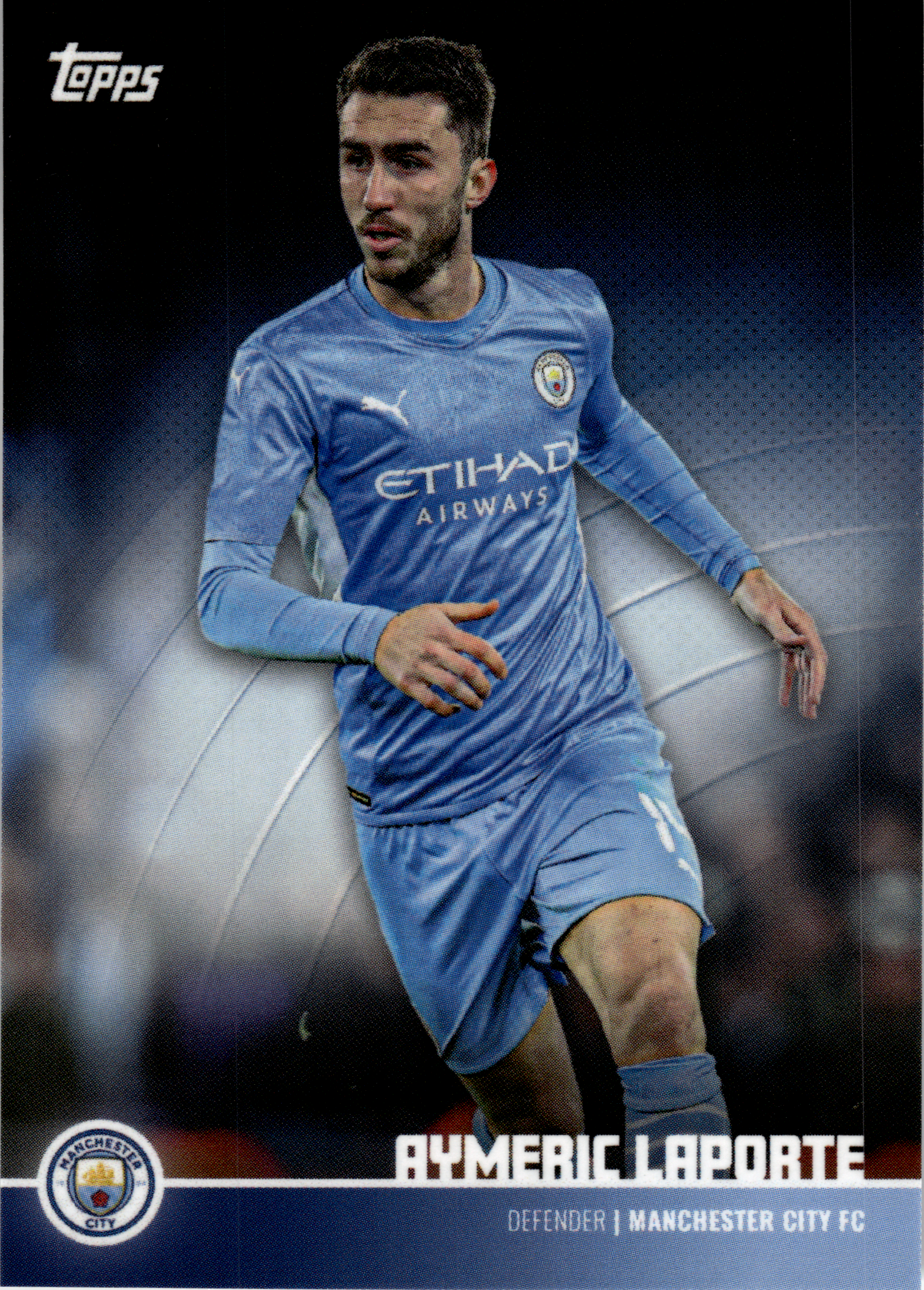 Aymeric Laporte - Topps Manchester City Team Set Base Set 2021-22 (Art.-Nr. SG106338)