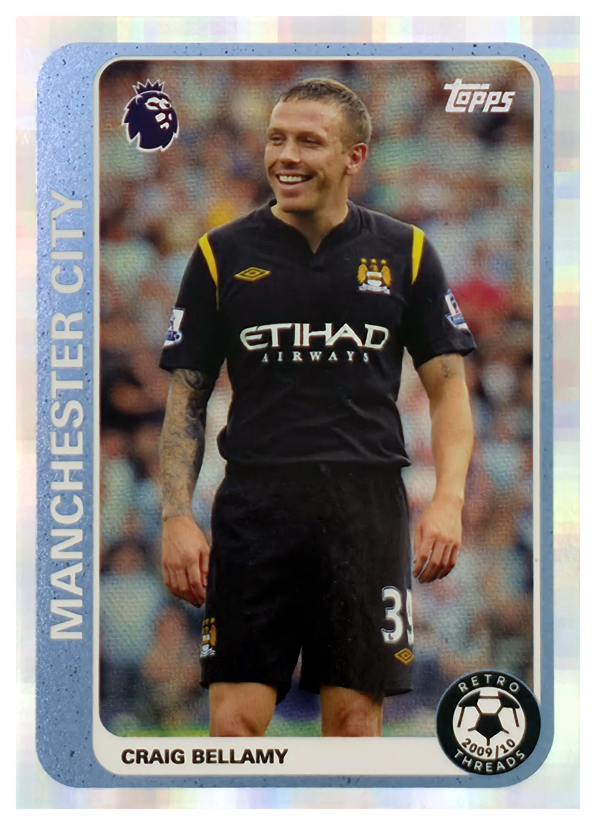 Craig Bellamy - Topps Flagship Premier League Retro Threads 2026-27, Nr. RT 19 – Insert (Art.-Nr. SG109446)