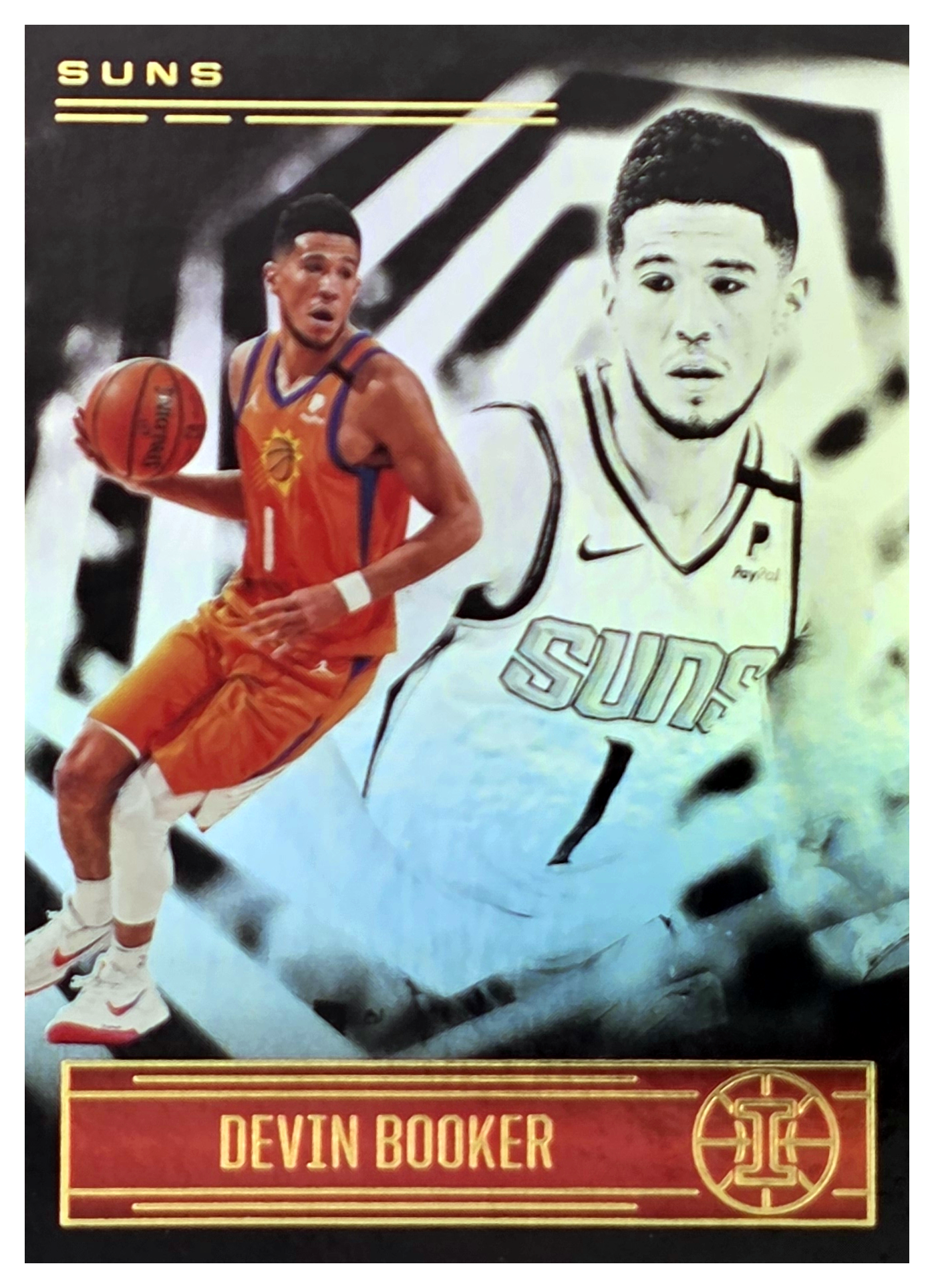 Devin Booker - Panini Illusions Base Set 2020-21, Nr. 20 (Art.-Nr. SG104381)