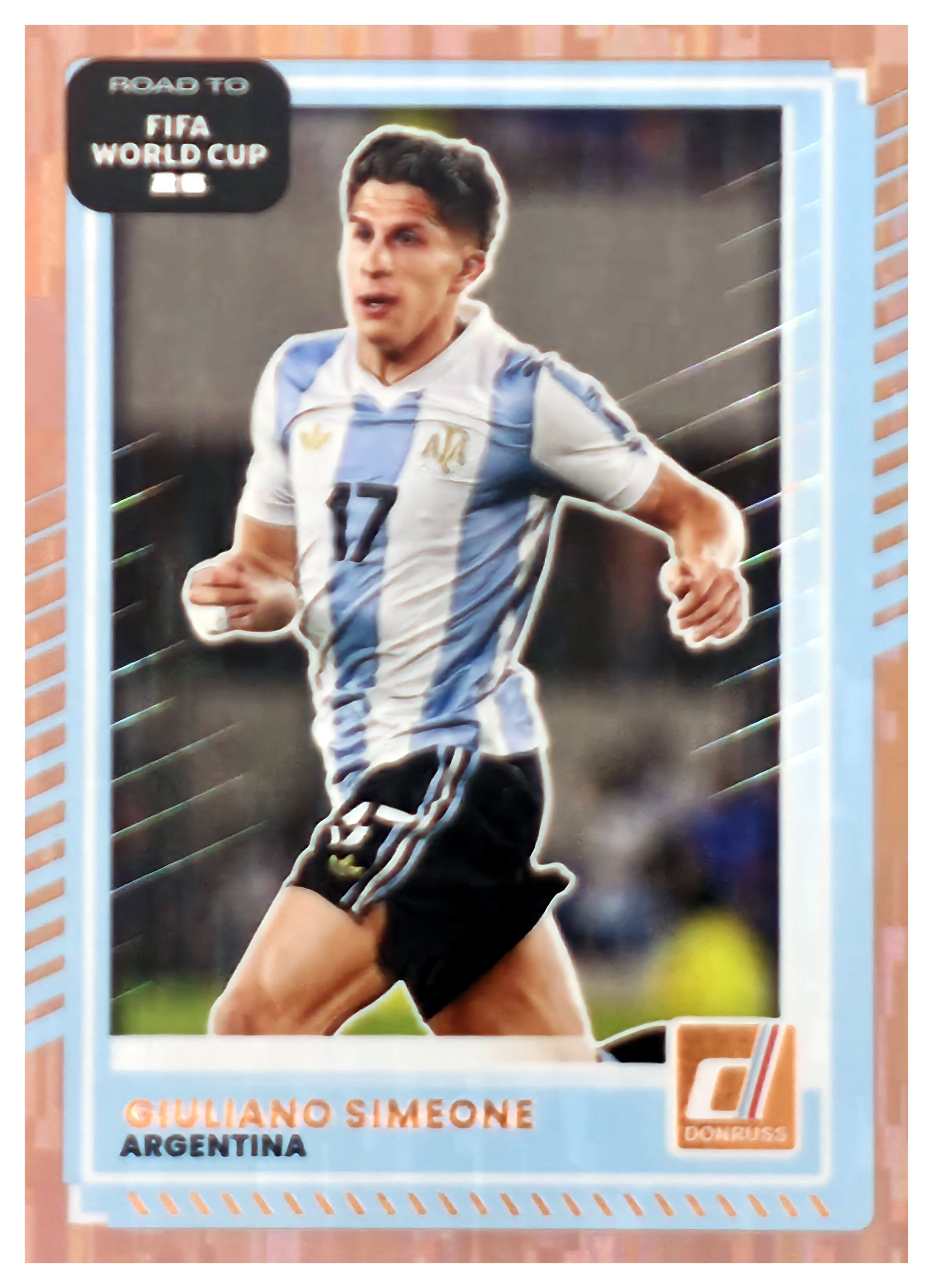 Giuliano Simeone - Panini Donruss FIFA Road to World Cup Base Set 2025-26, Nr. 165 – Bronze (Art.-Nr. SG109019)