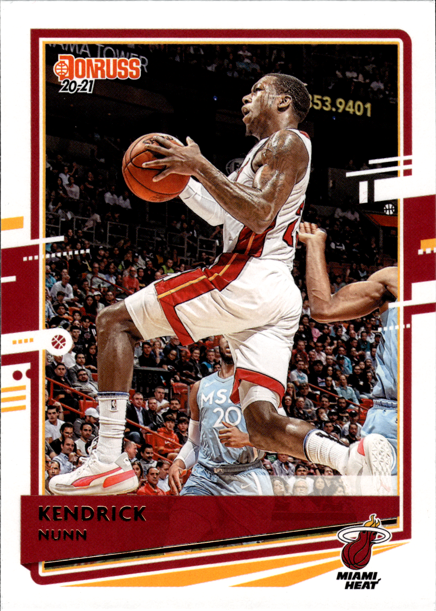Kendrick Nunn - Panini Donruss Base Set 2020-21, Nr. 175 (Art.-Nr. SG103183)