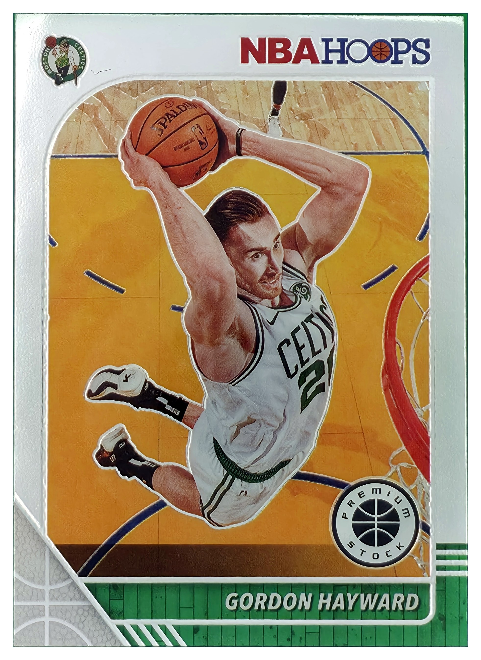 Gordon Hayward - Panini Hoops Premium Stock Base Set 2019-20, Nr. 9 (Art.-Nr. SG106943)