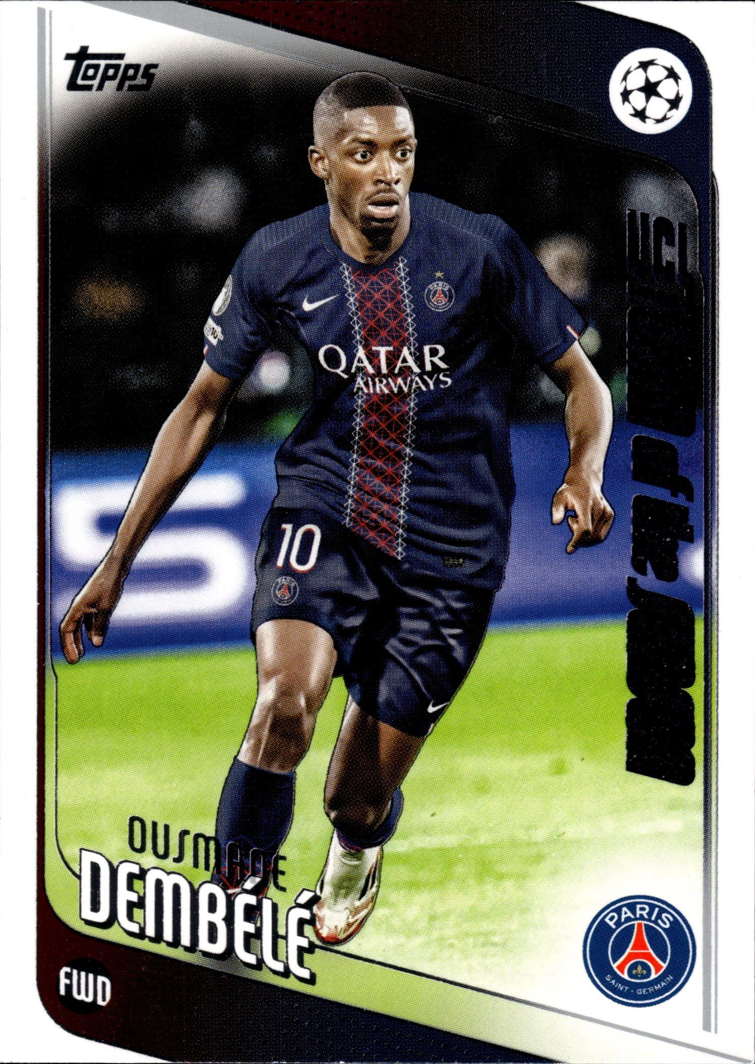 Ousmane Dembélé - Topps UEFA Club Competitions Star of the Match 2025-26, Nr. 3 – Insert (Art.-Nr. SG109265)