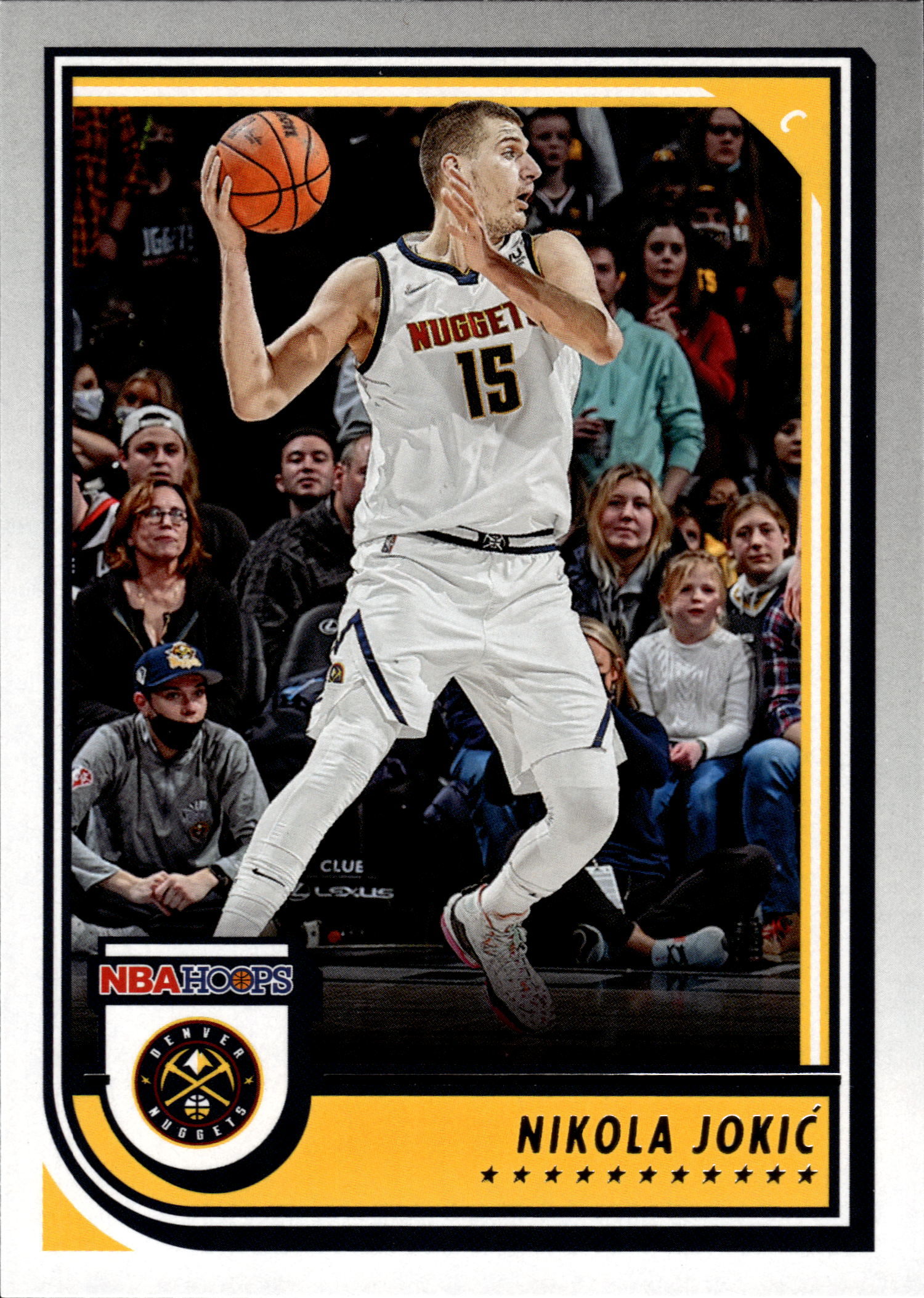 Nikola Jokić - Panini Hoops Base Set 2022-23, Nr. 187 (Art.-Nr. SG103082)