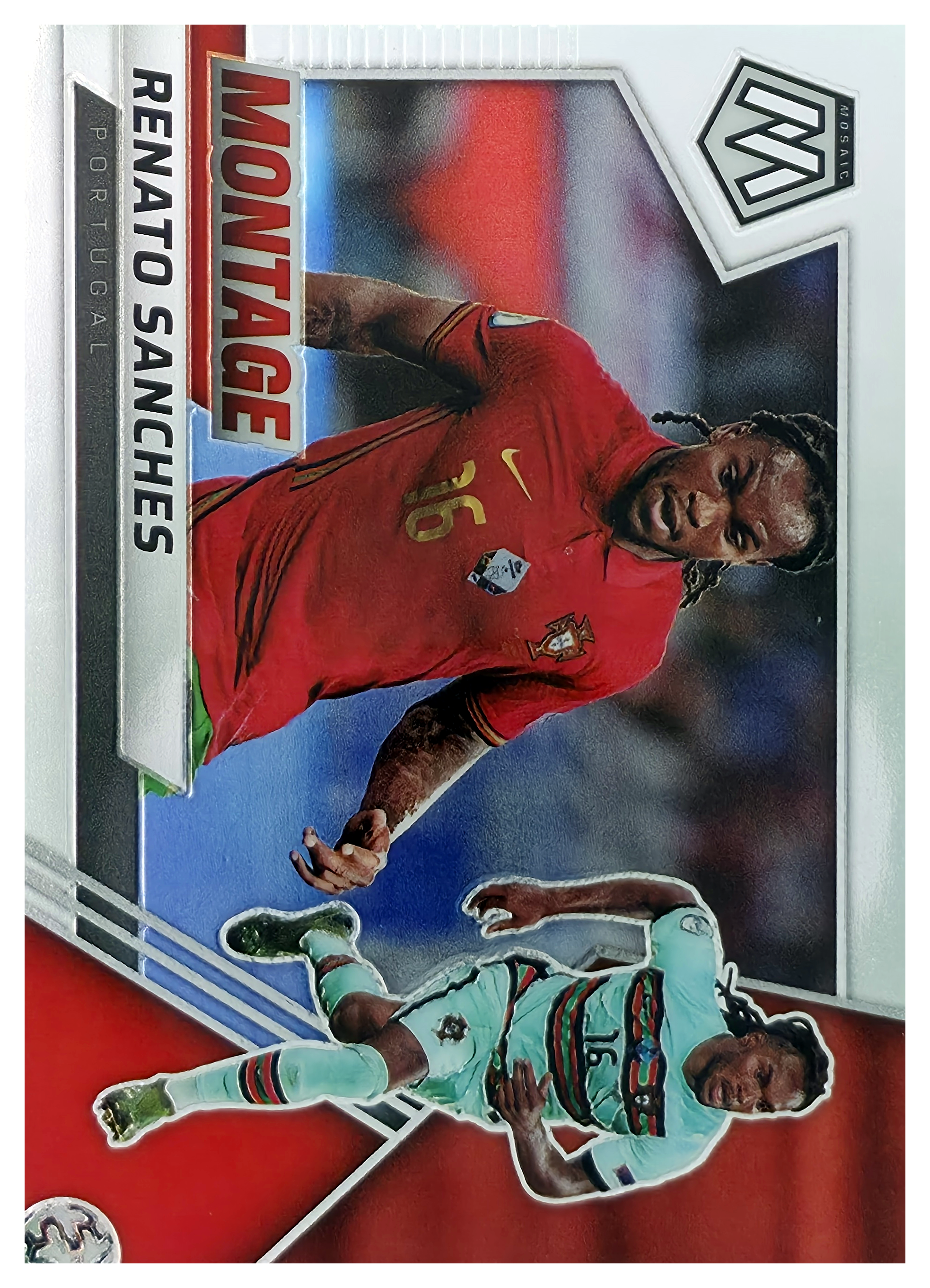Renato Sanches - Panini Mosaic FIFA Road to World Cup Montage 2021-22, Nr. 4 – Insert (Art.-Nr. SG106043)