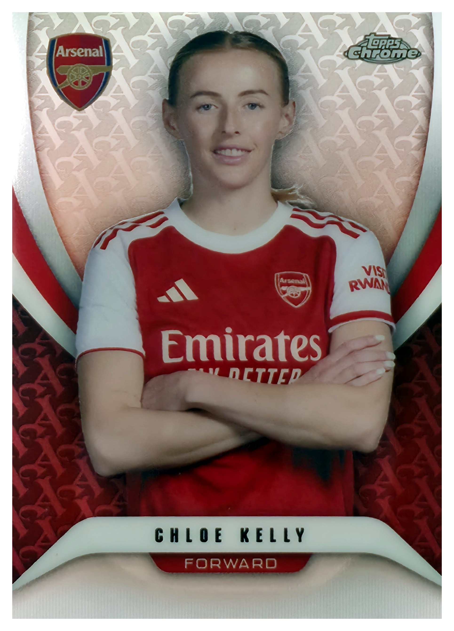 Chloe Kelly - Topps Chrome Arsenal Team Set Base Set 2025-26, Nr. 84 (Art.-Nr. SG110936)