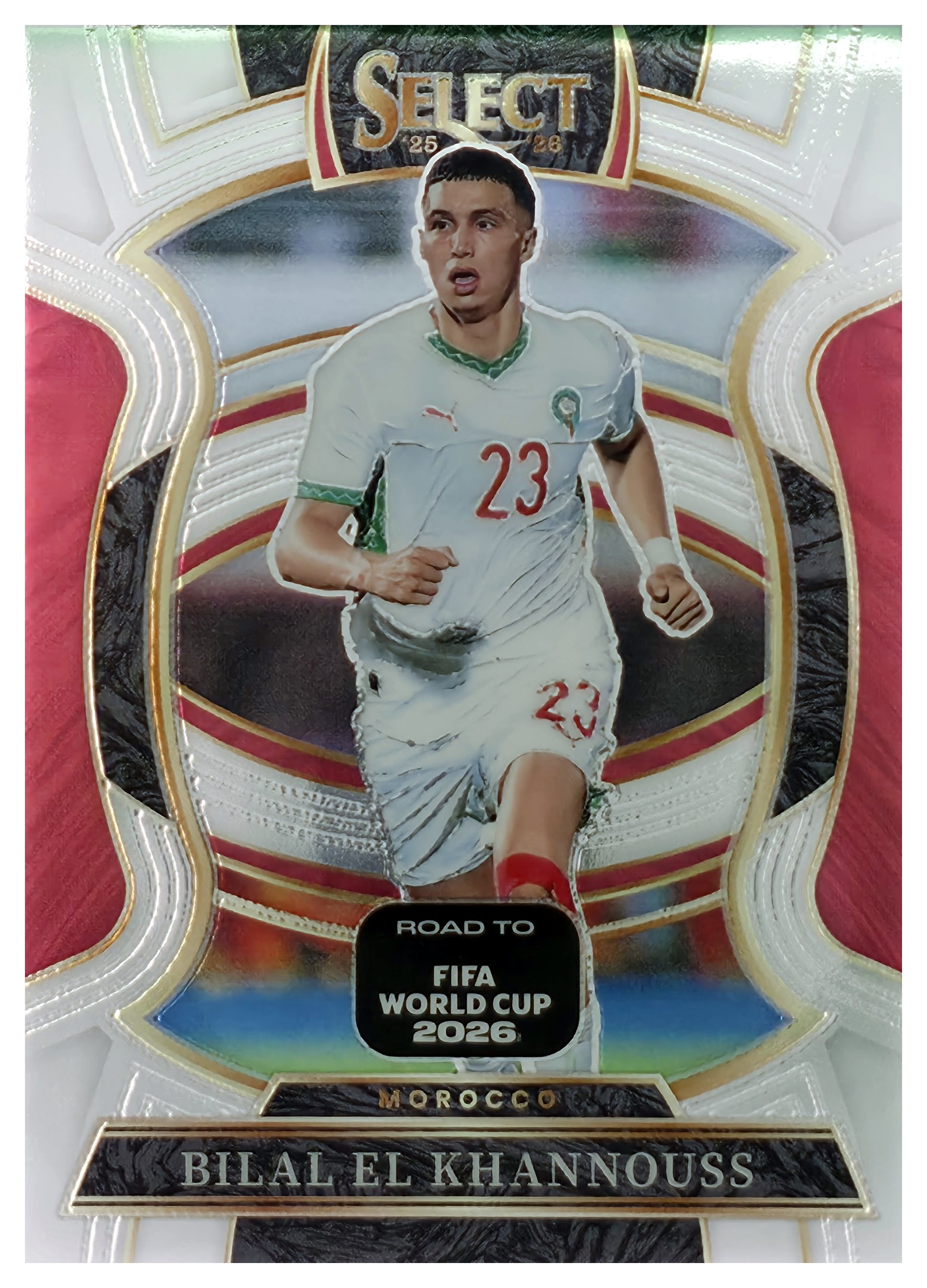 Bilal El Khannouss - Panini Select FIFA Road to World Cup Terrace 2025-26, Nr. 53 (Art.-Nr. SG110851)