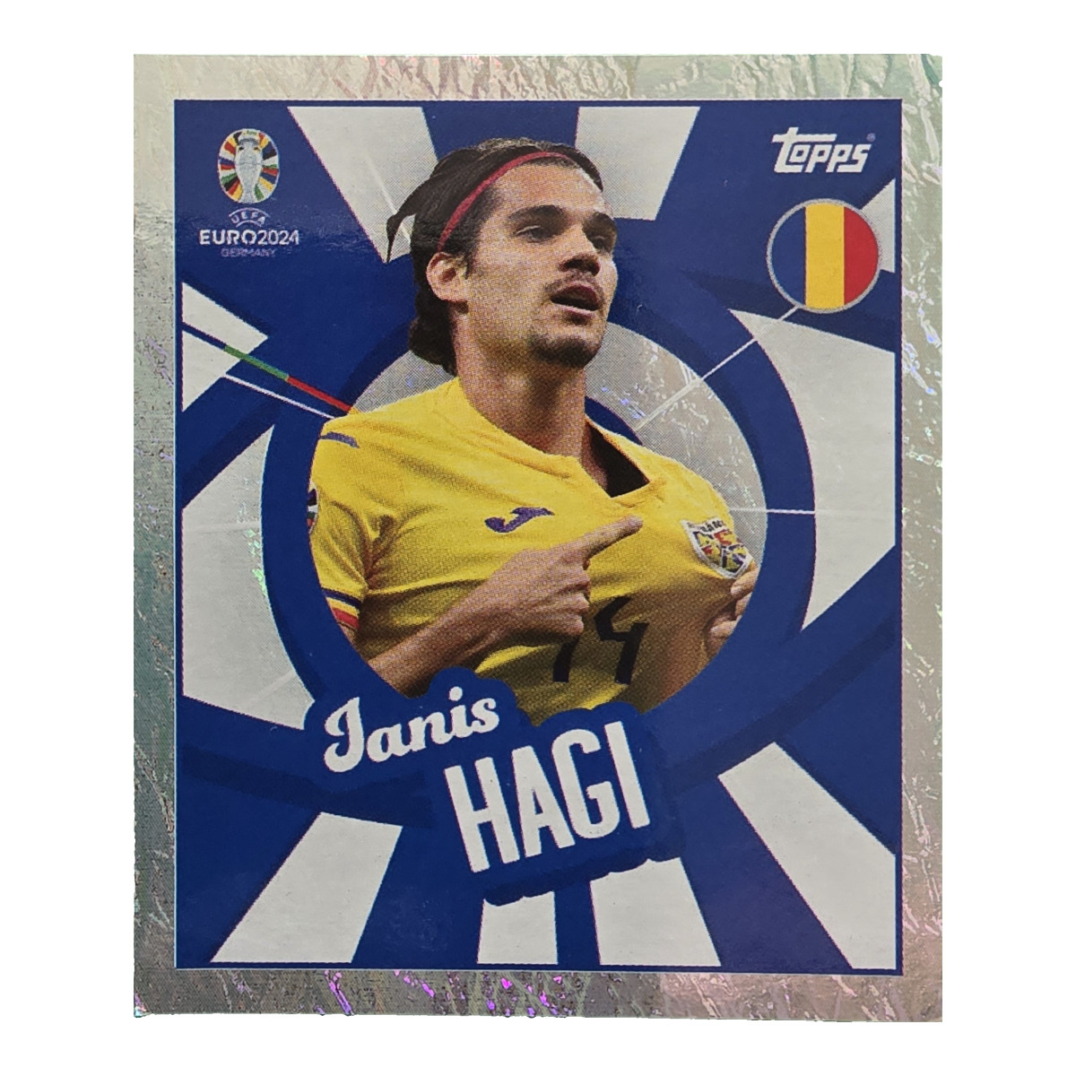 Ianis Hagi - Rumänien, UEFA Euro 2024, Nr. ROM-PTW – Player to watch