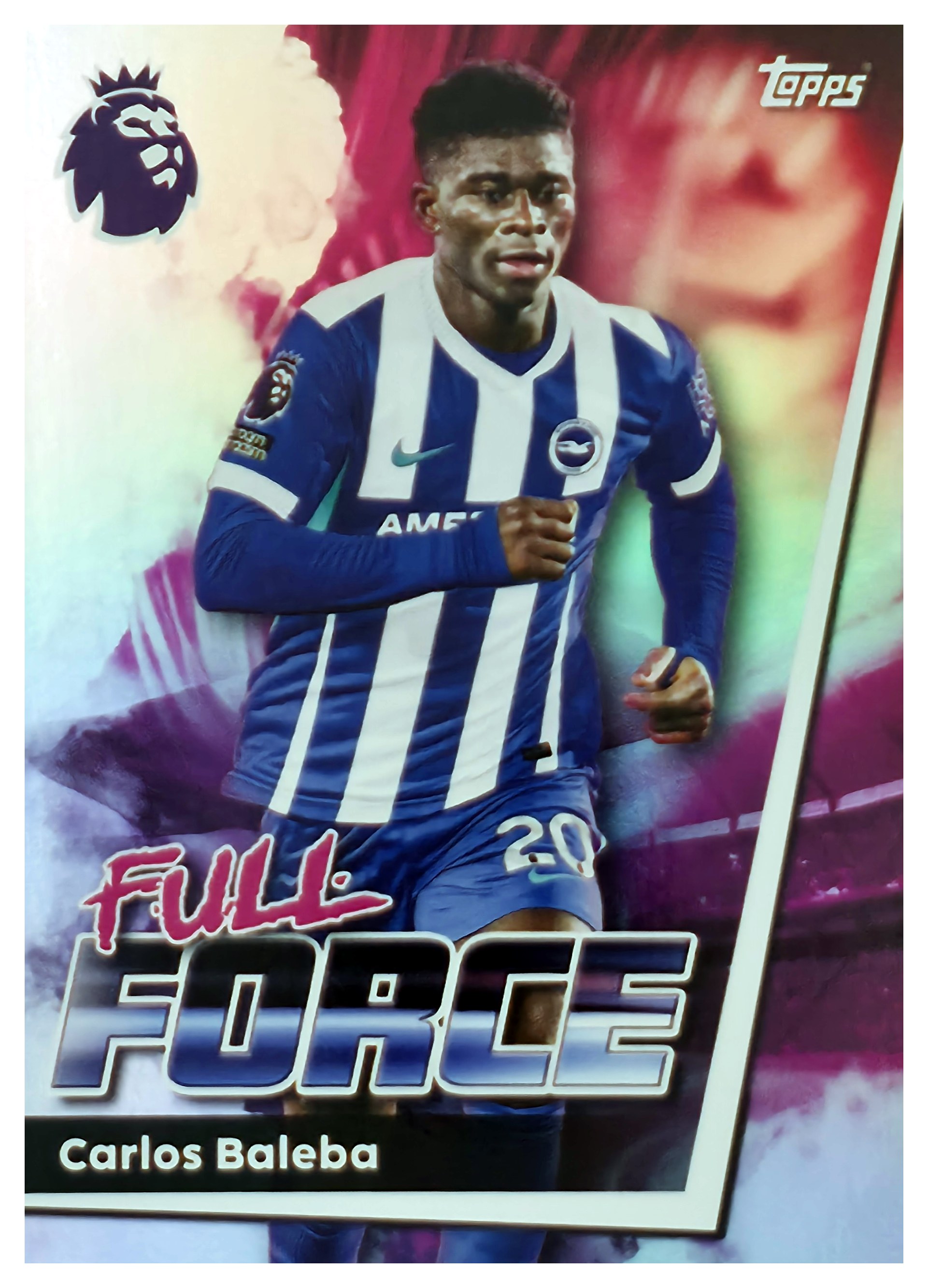 Carlos Baleba - Topps Match Attax Premier League Full Force 2025-26, Nr. 89 (Art.-Nr. SG111002)