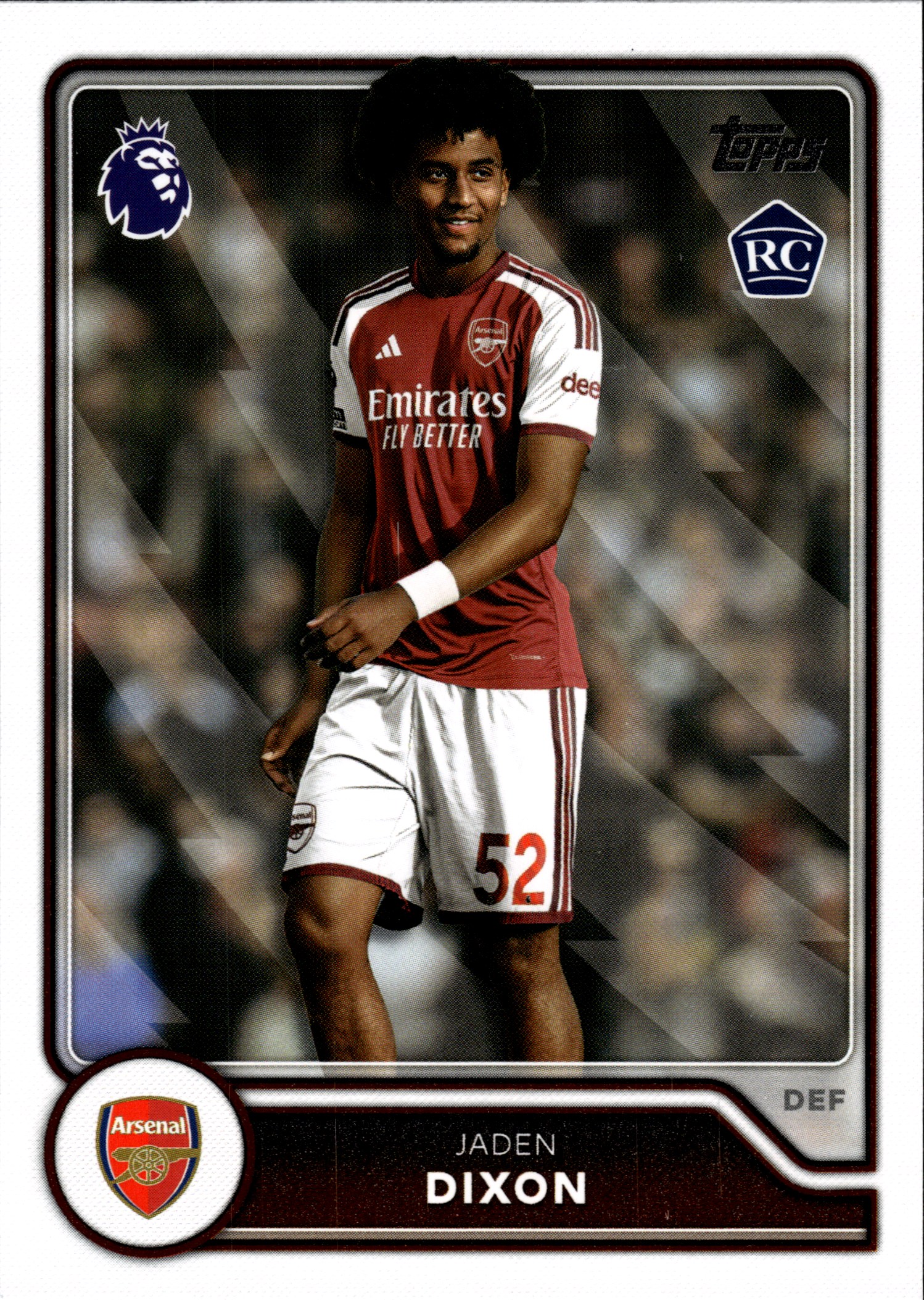 Jaden Dixon - Topps Flagship Premier League Base Set 2026-27, Nr. 23 – Rookie Card (Art.-Nr. SG109180)