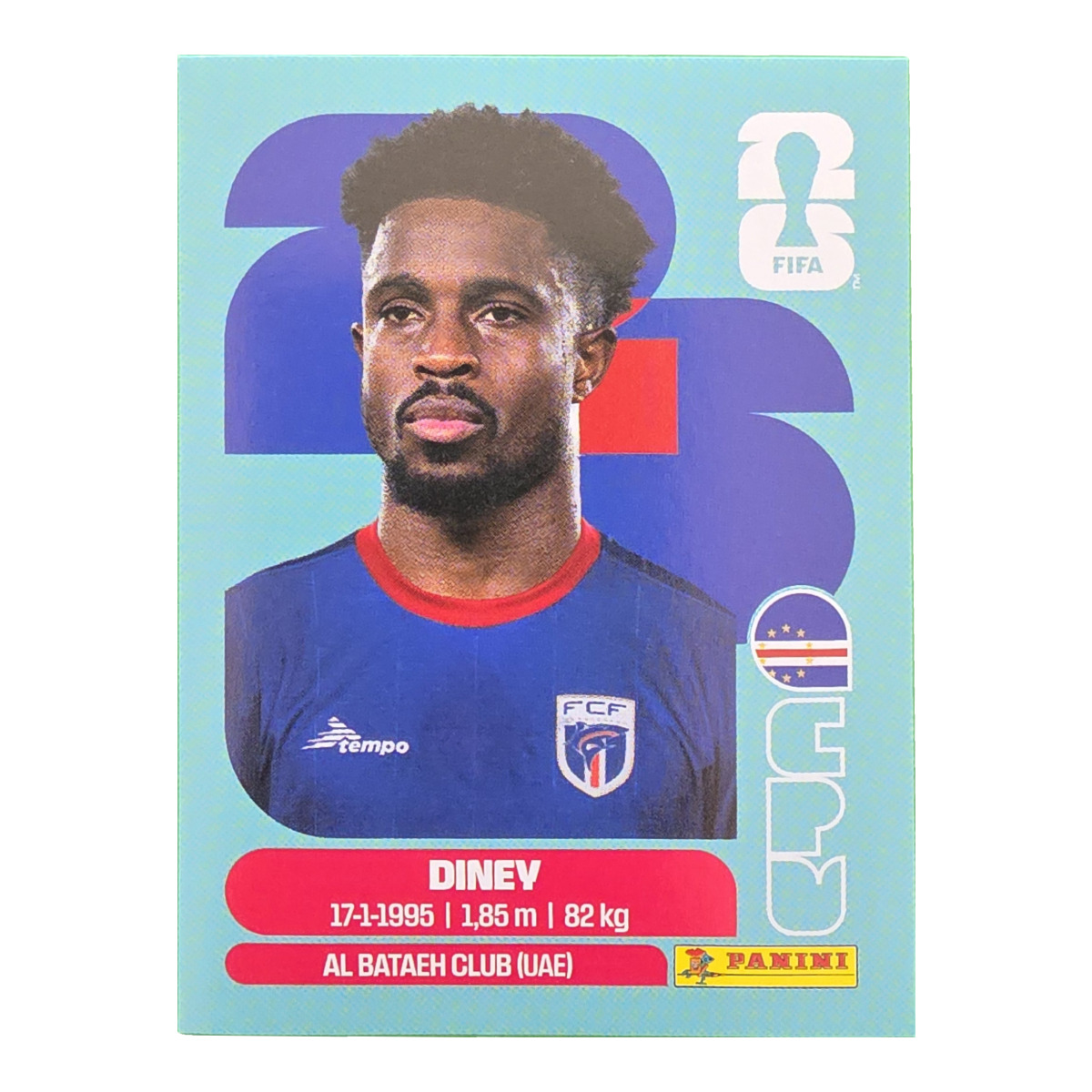 Diney - Kap Verde, FIFA WM 2026, Nr. CPV5