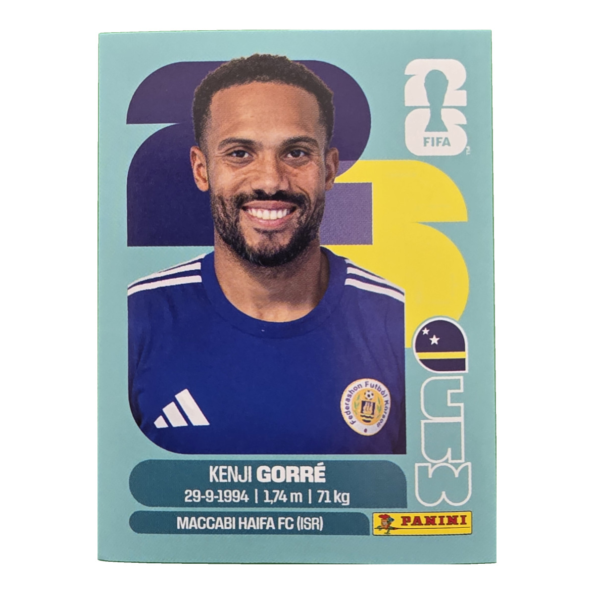 Kenji Gorre - Curaçao, FIFA WM 2026, Nr. CUW15